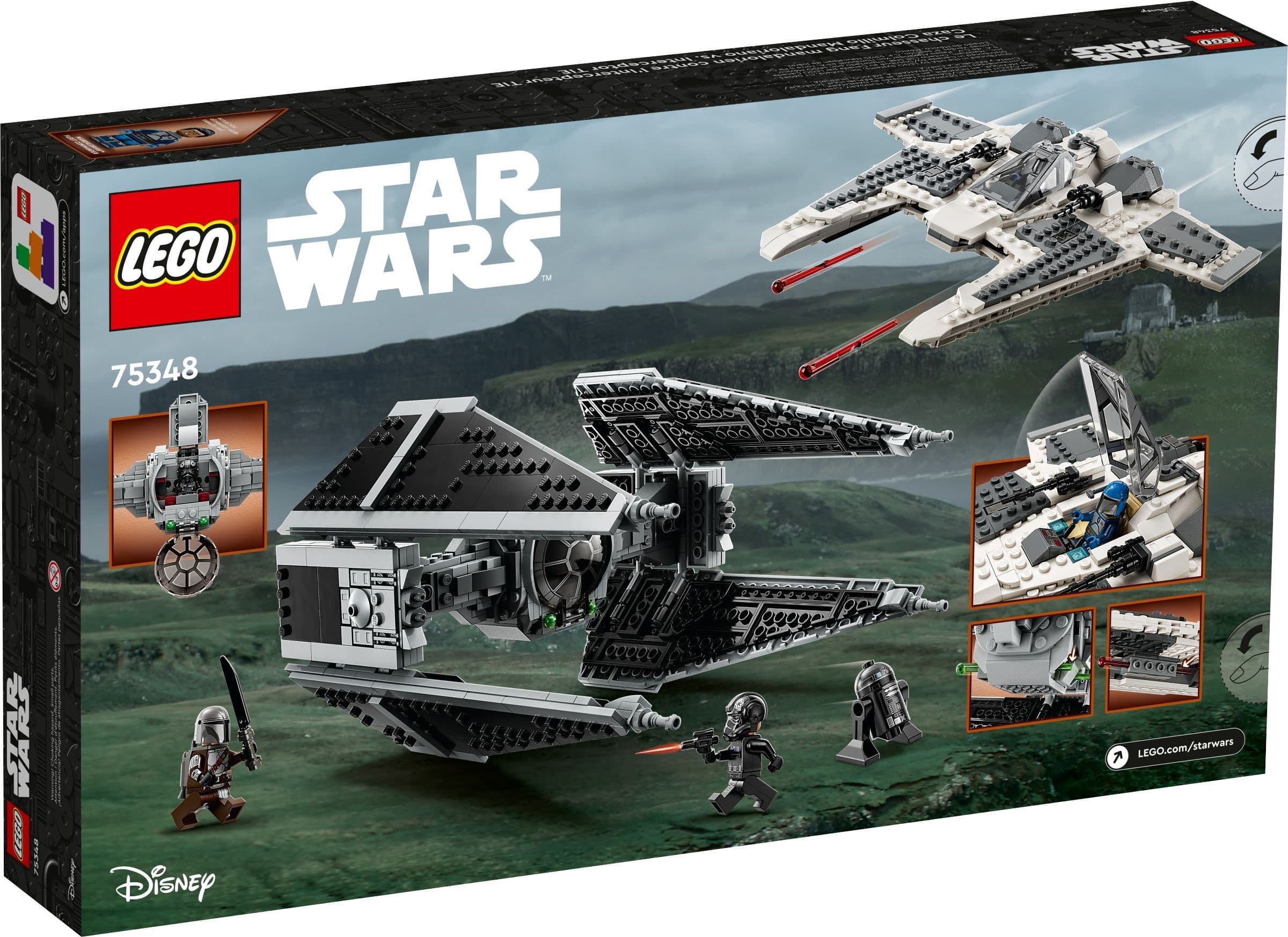Mandalorian Fang Fighter vs. TIE Interceptor