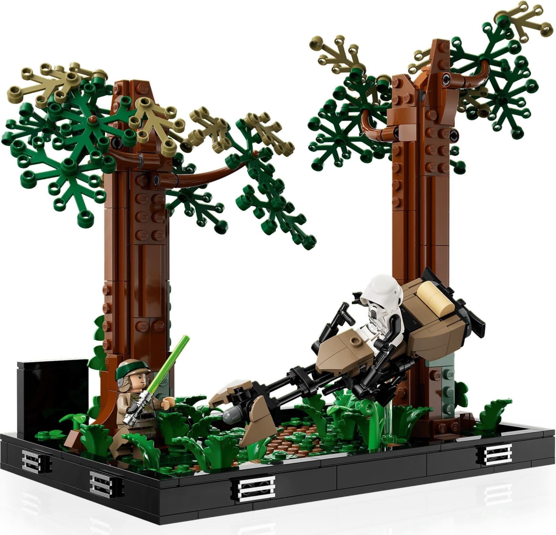 Endor Speeder Chase Diorama