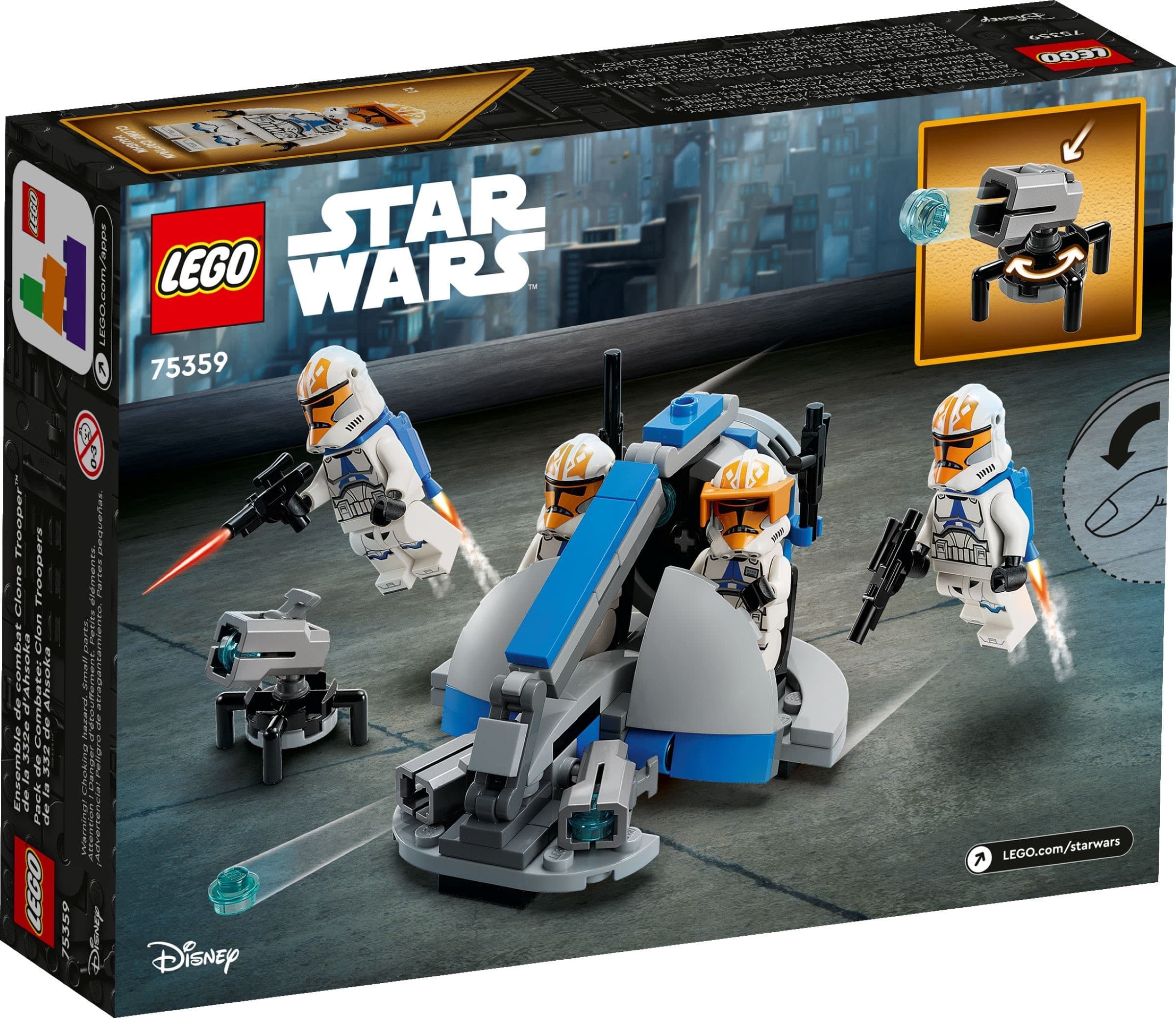 332nd Ahsoka's Clone Trooper Battle Pack