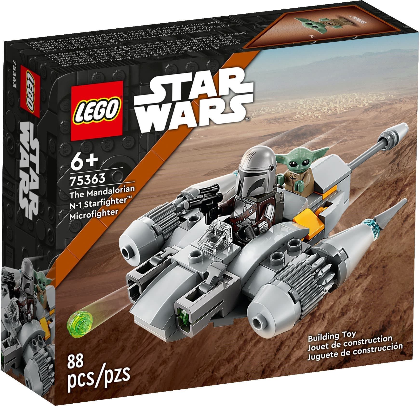 The Mandalorian N-1 Starfighter Microfighter