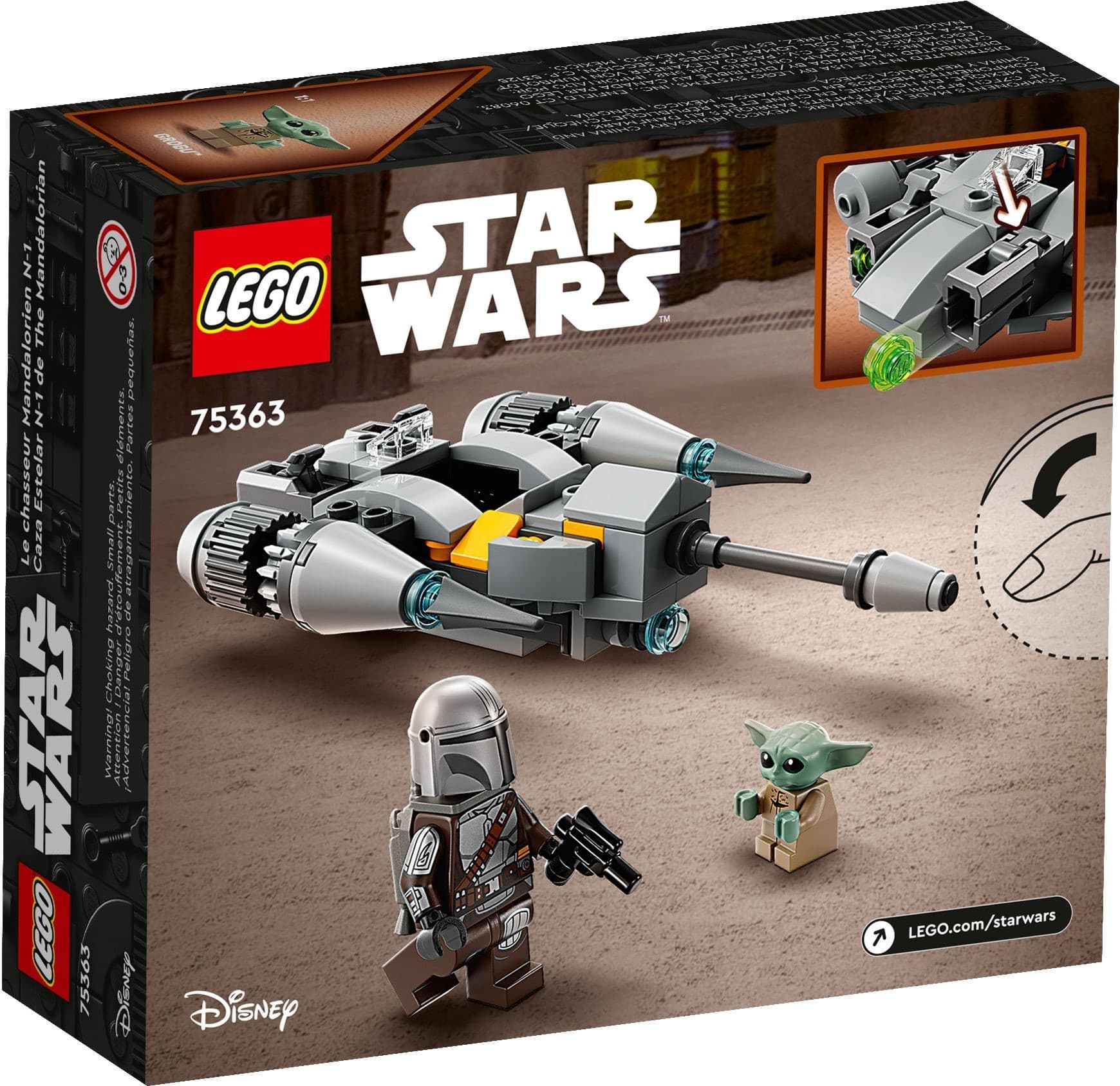 The Mandalorian N-1 Starfighter Microfighter