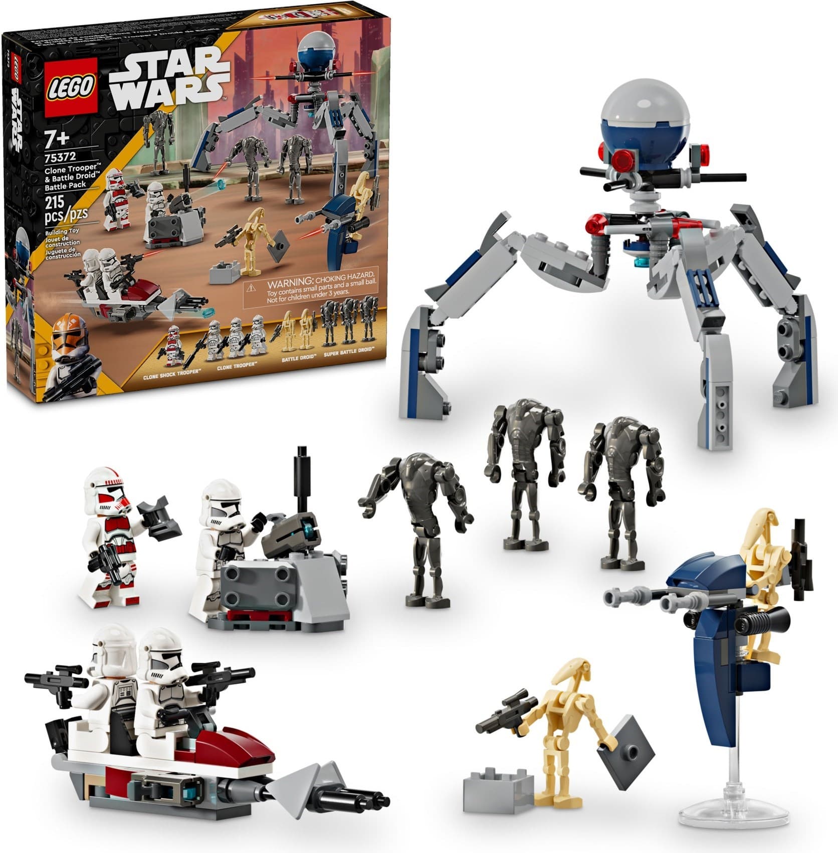 Clone Trooper & Battle Droid Battle Pack