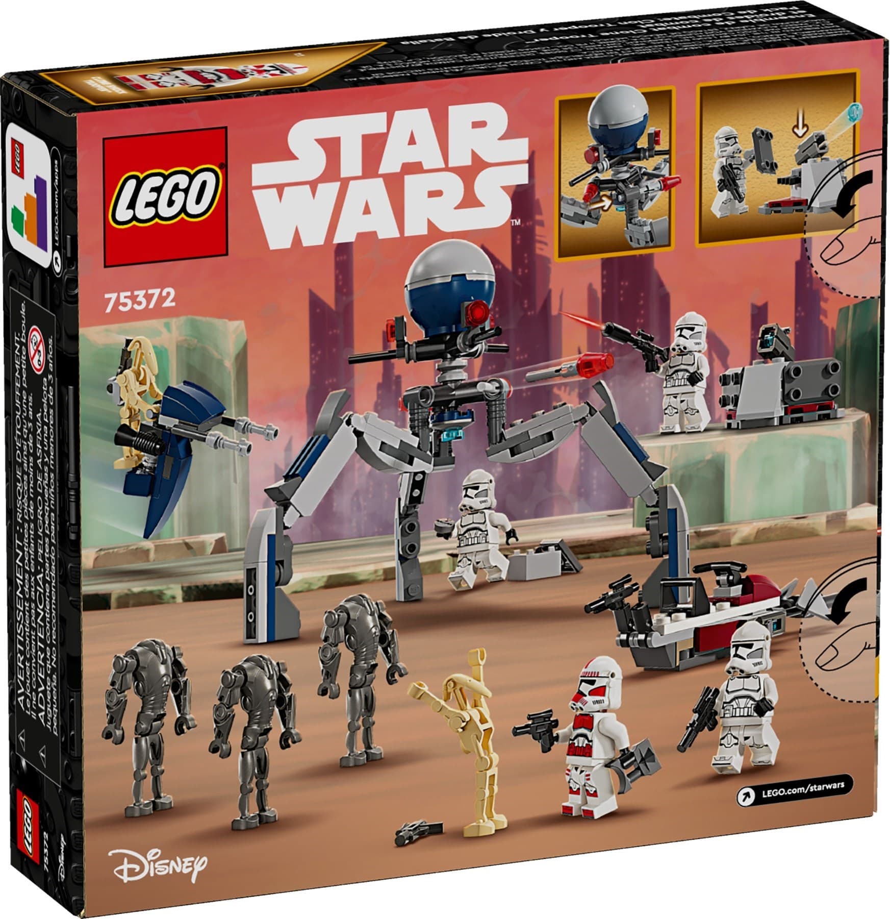 Clone Trooper & Battle Droid Battle Pack