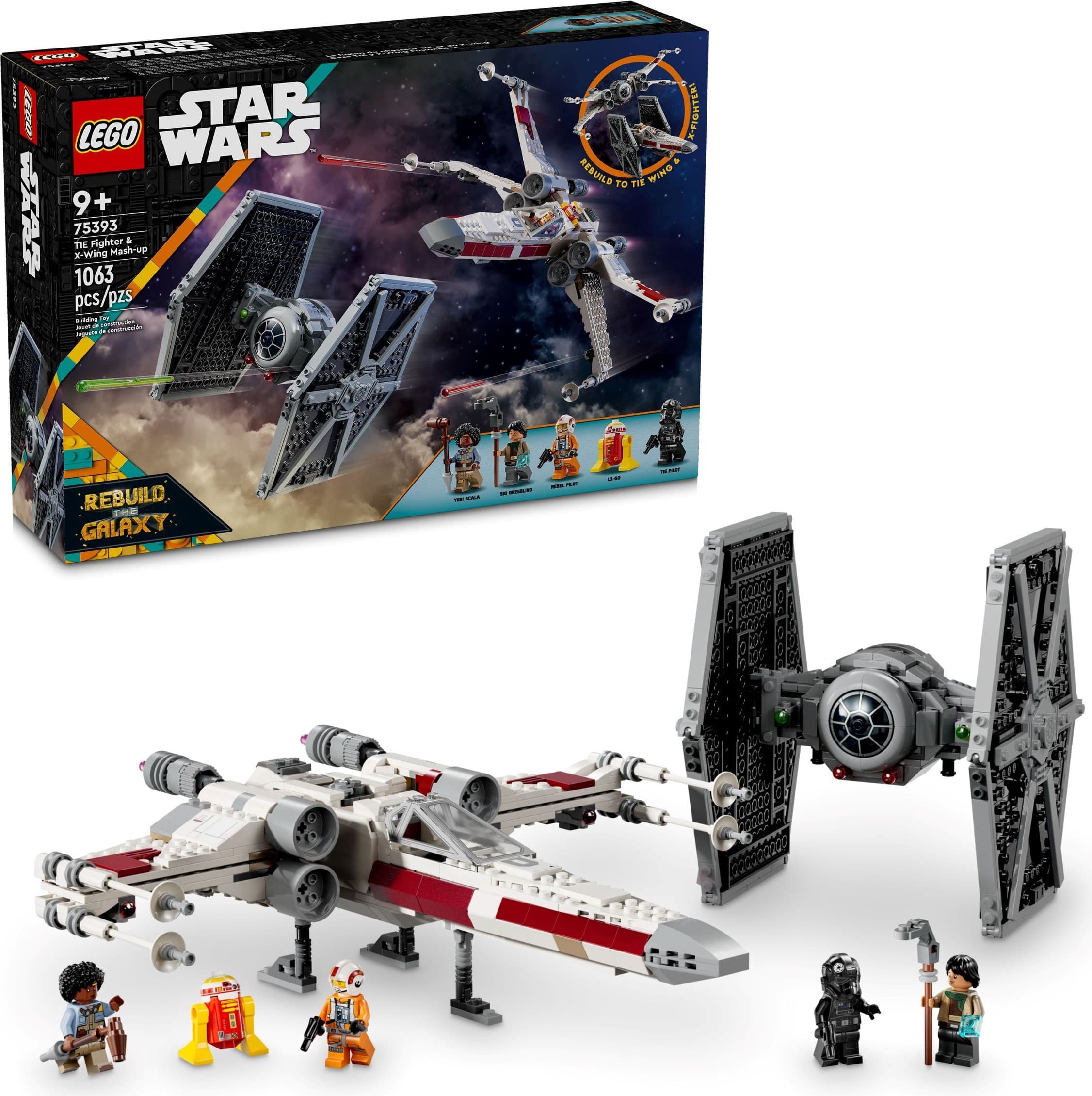 TIE Fighter & X-Wing Mash-up