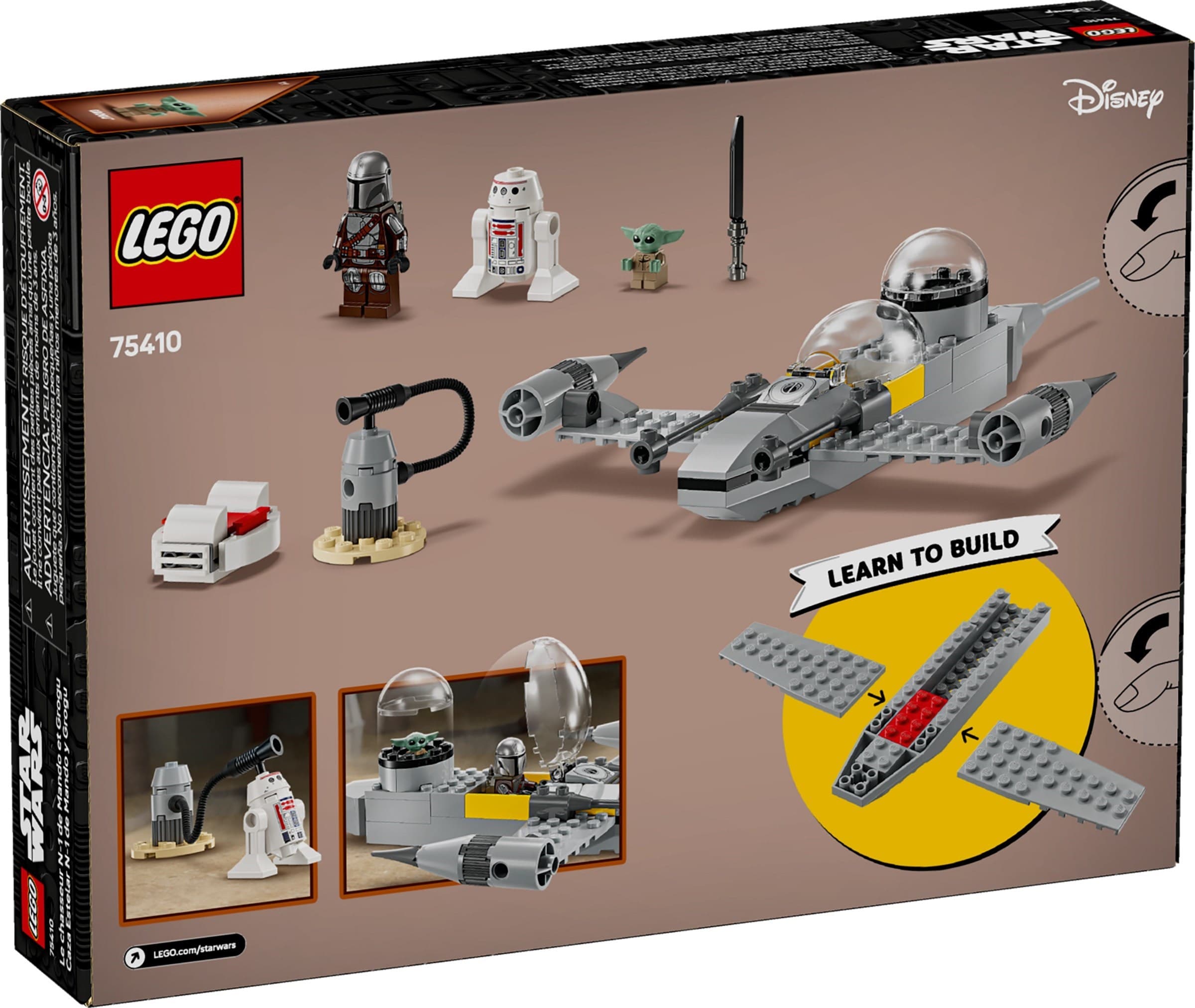Mando and Grogu's N-1 Starfighter