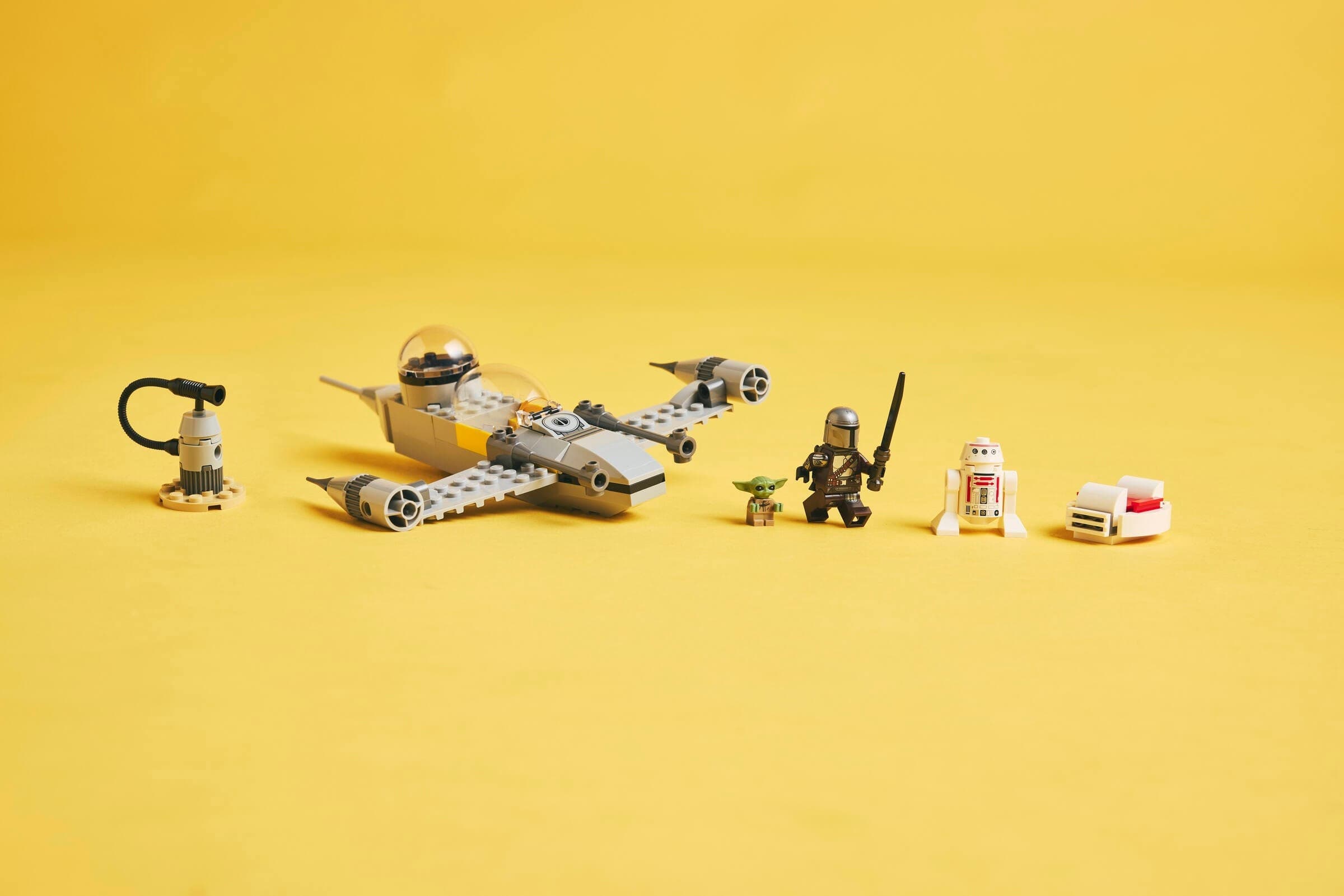 Mando and Grogu's N-1 Starfighter