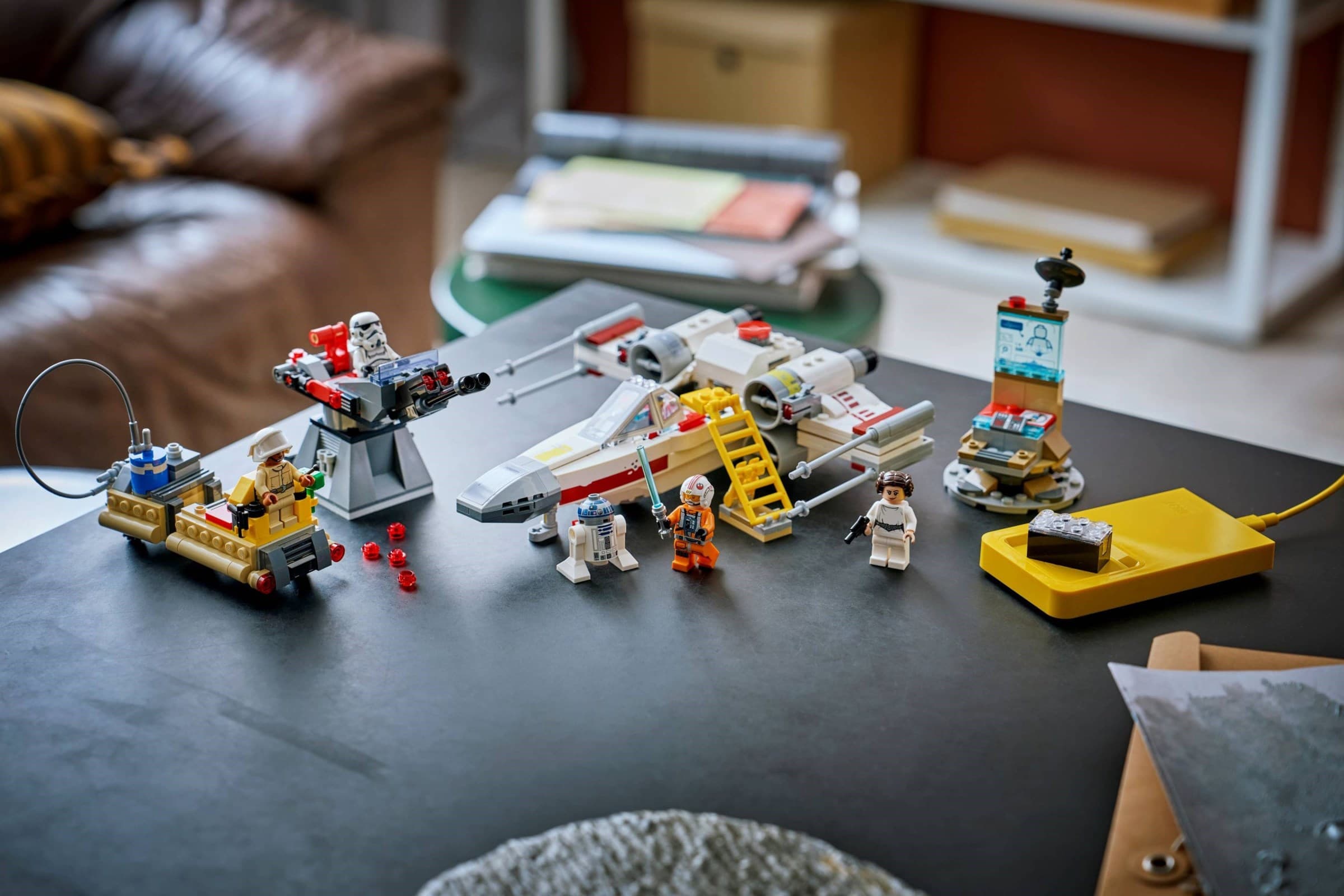 Luke's Red Five X-wing