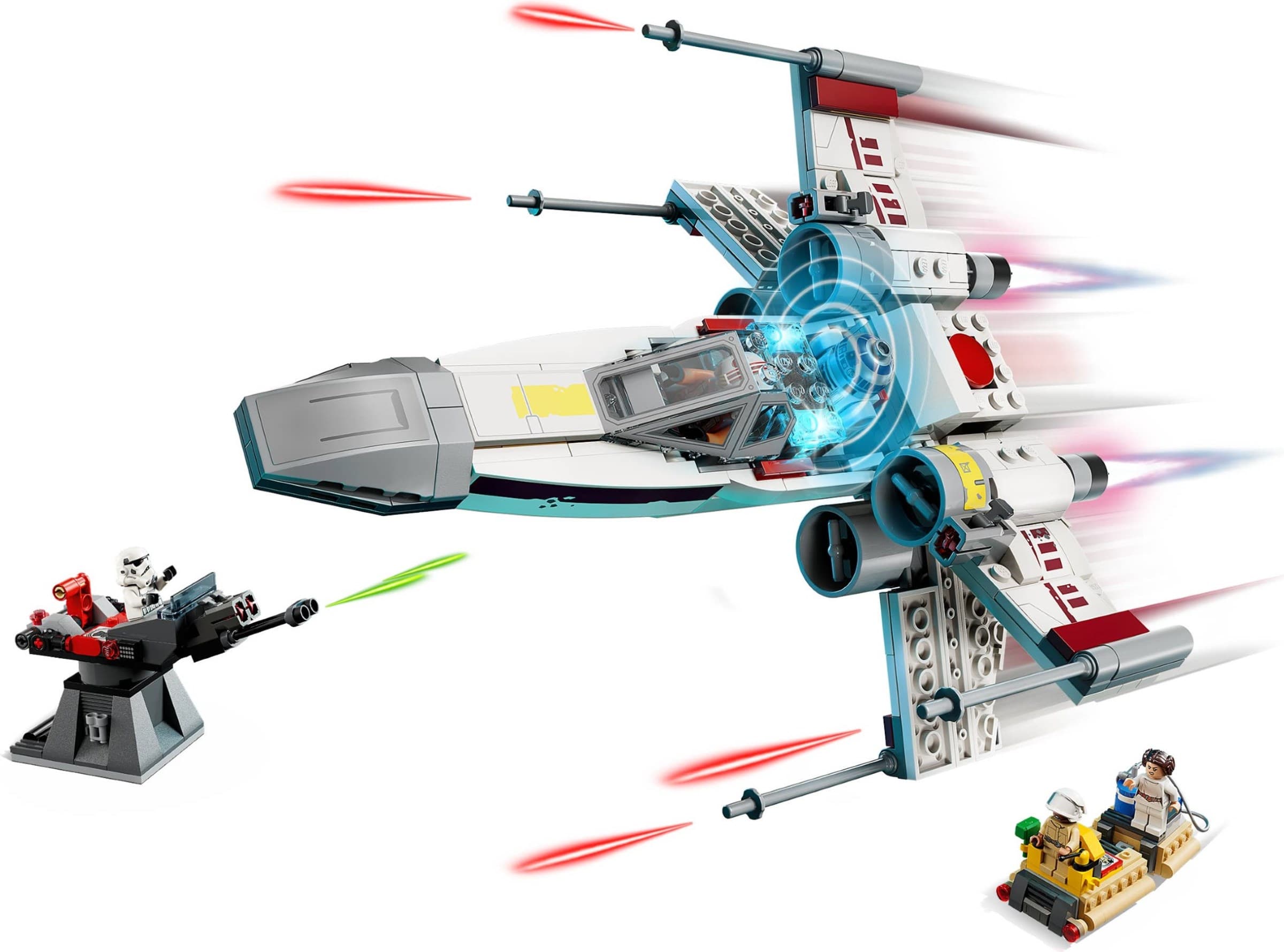 Luke's Red Five X-wing
