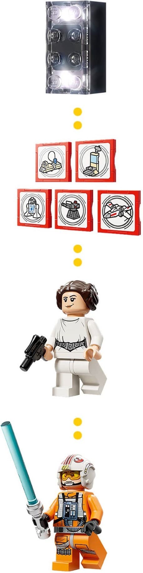 Luke's Red Five X-wing
