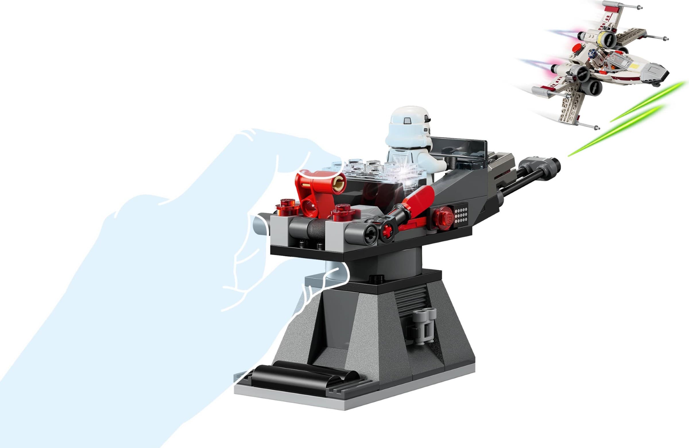 Luke's Red Five X-wing
