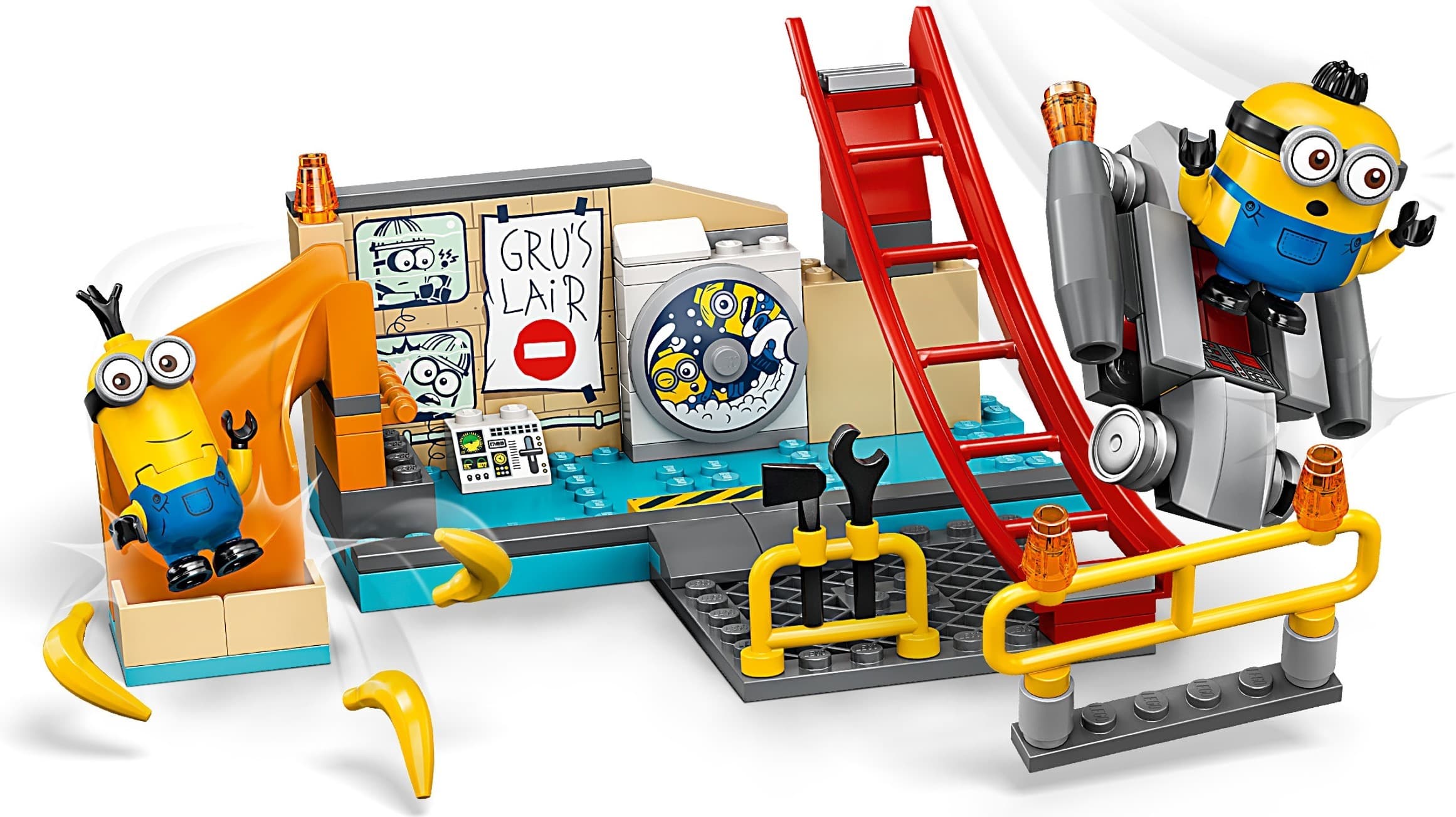 Minions in Gru's Lab