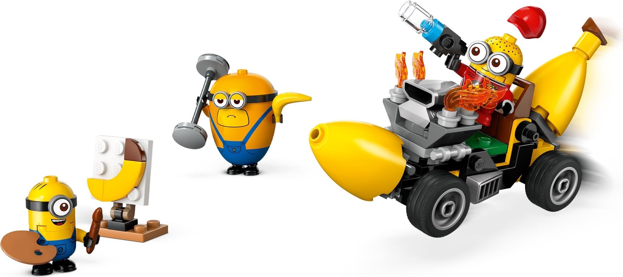 Minions and Banana Car
