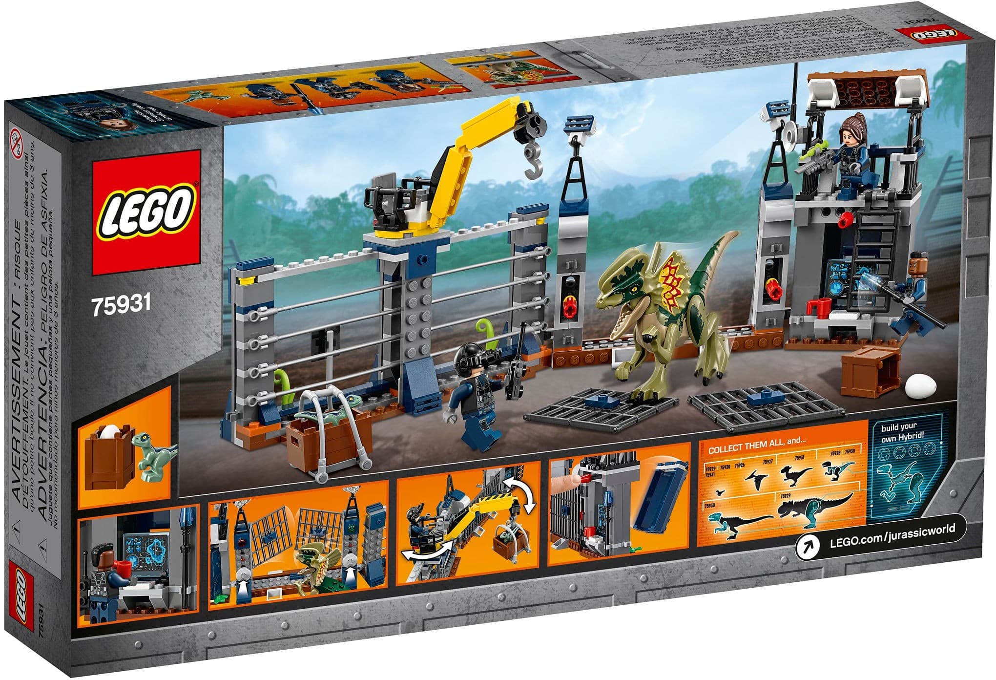 Dilophosaurus Outpost Attack