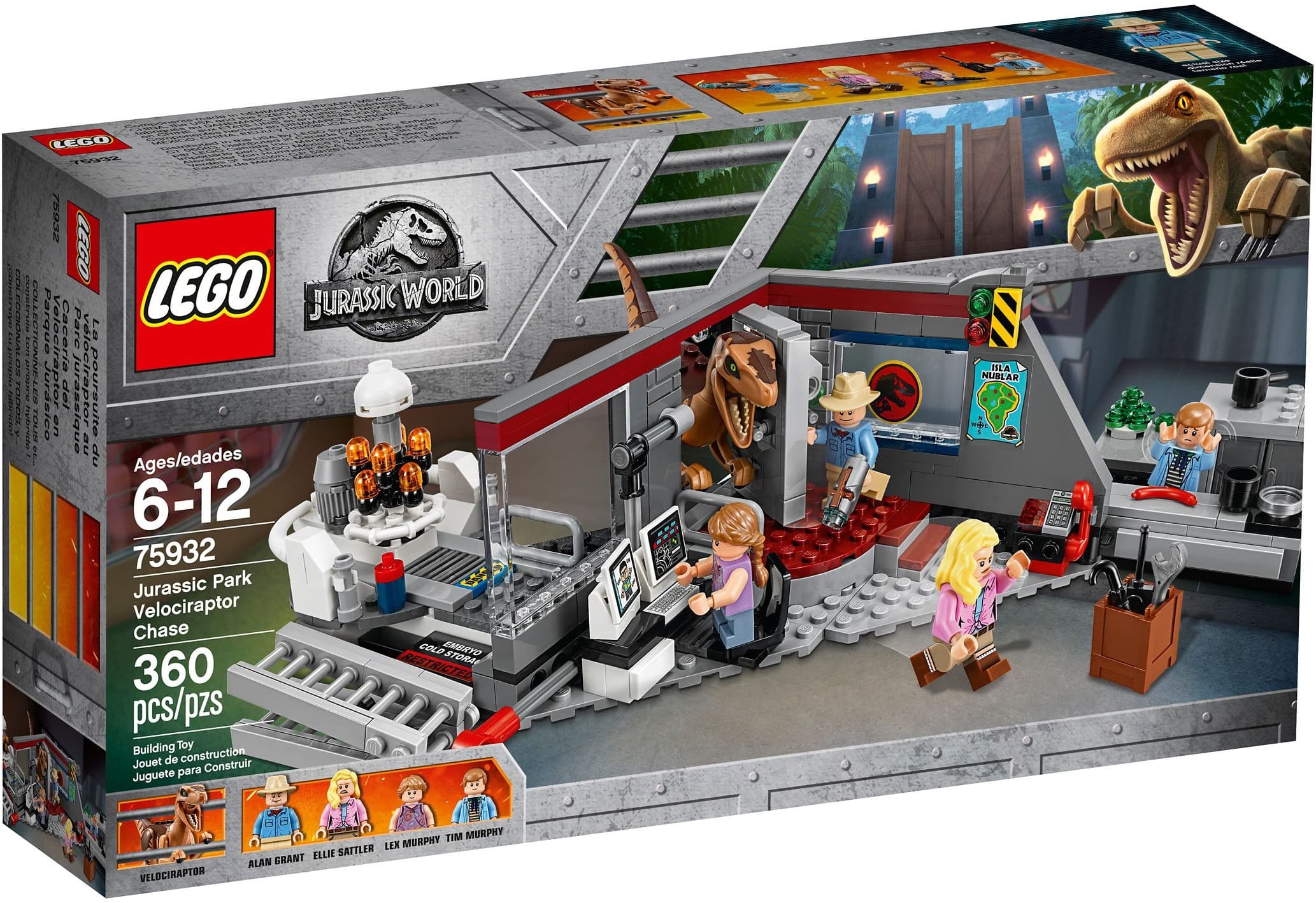 Jurassic Park Velociraptor Chase