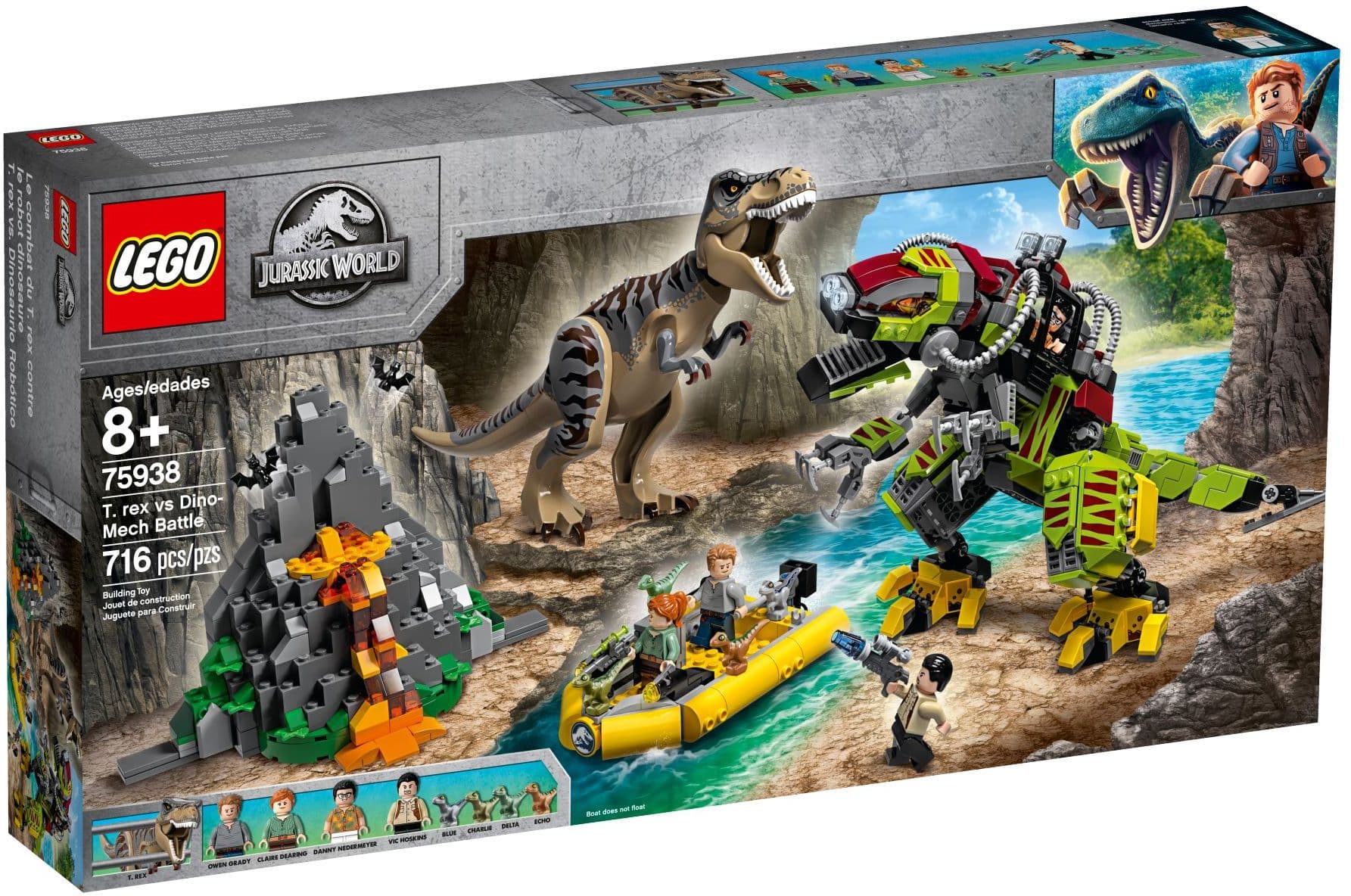 T. rex vs Dino-Mech Battle