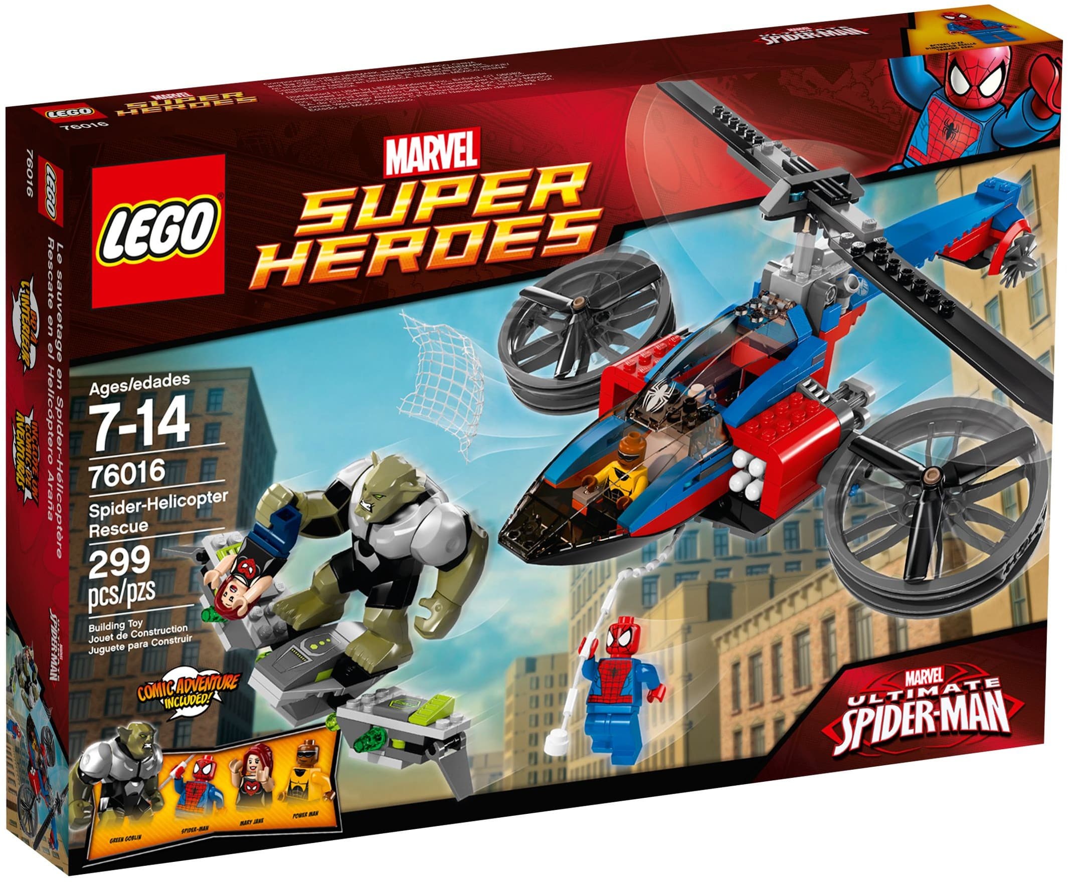 Spider-Helicopter Rescue