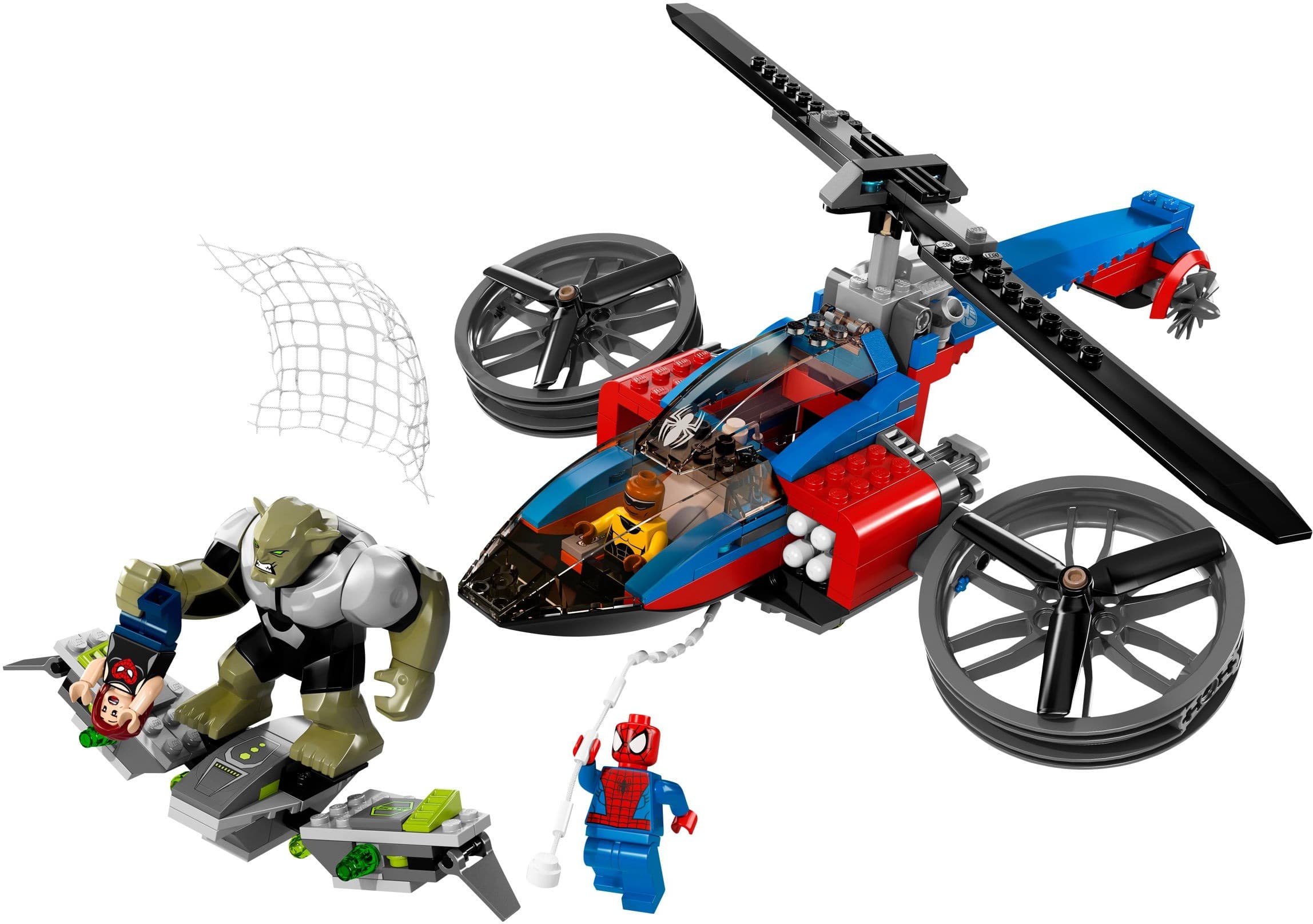 Spider-Helicopter Rescue