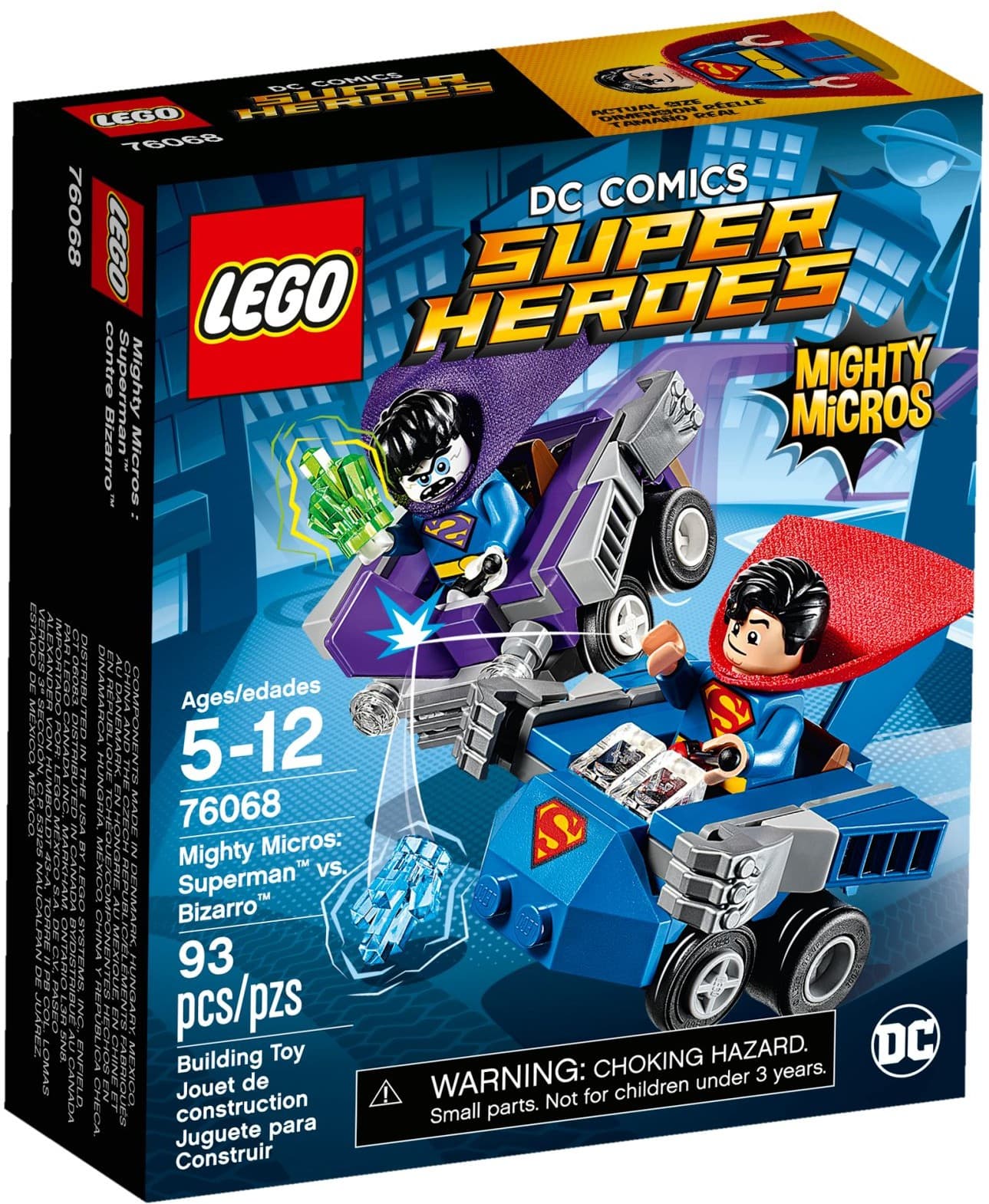 Mighty Micros: Superman vs. Bizarro