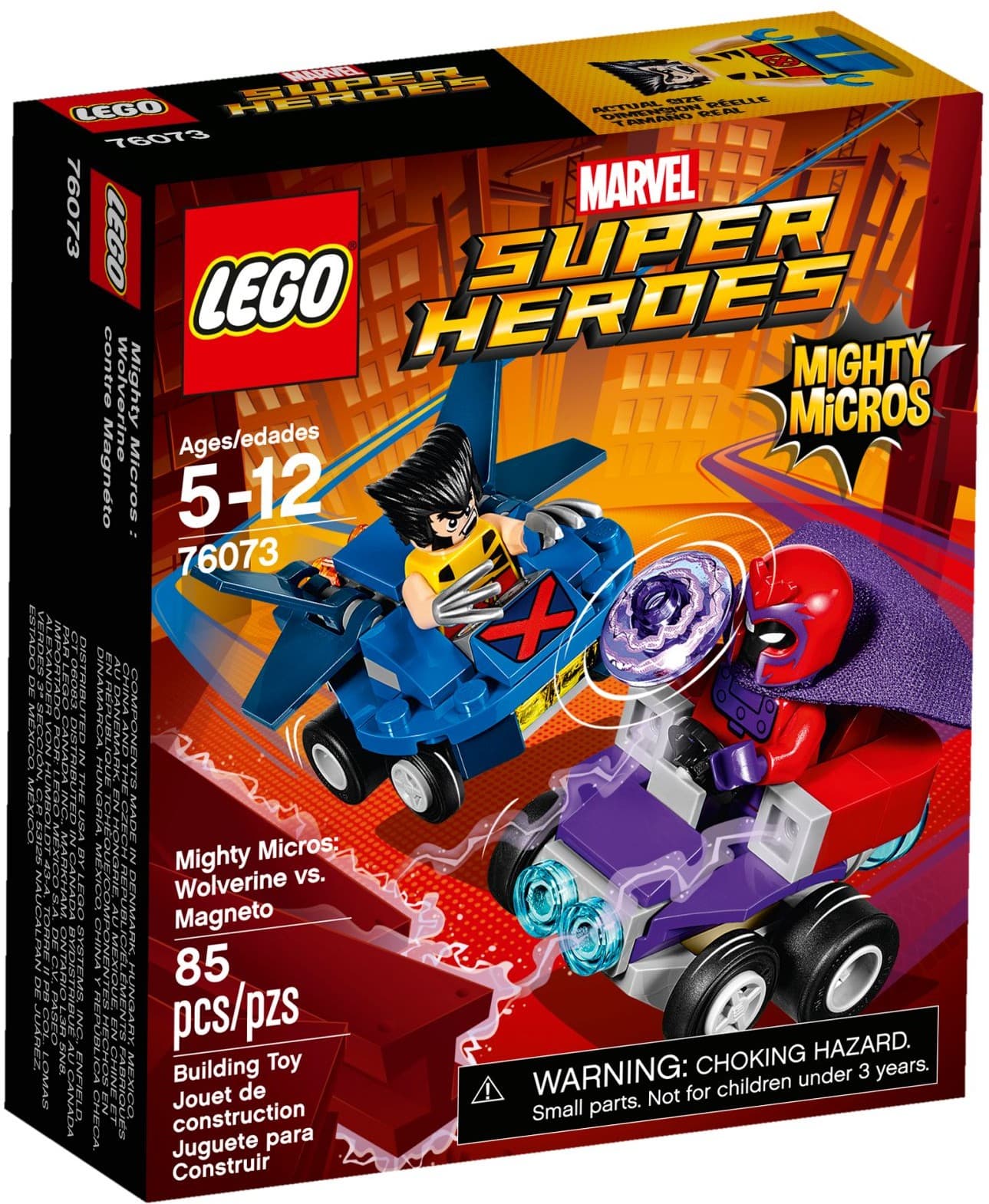 Mighty Micros: Wolverine vs. Magneto