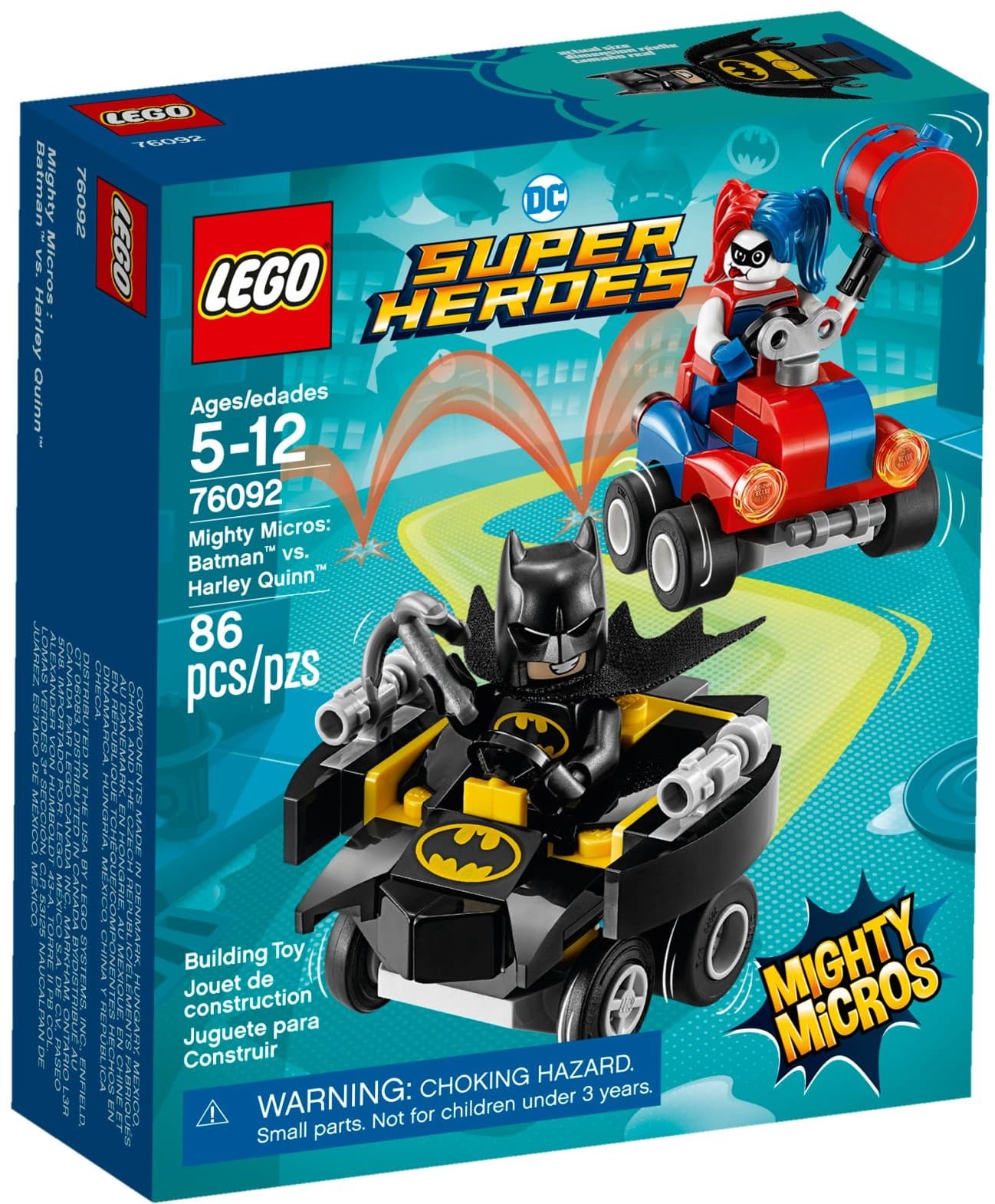 Mighty Micros: Batman vs. Harley Quinn