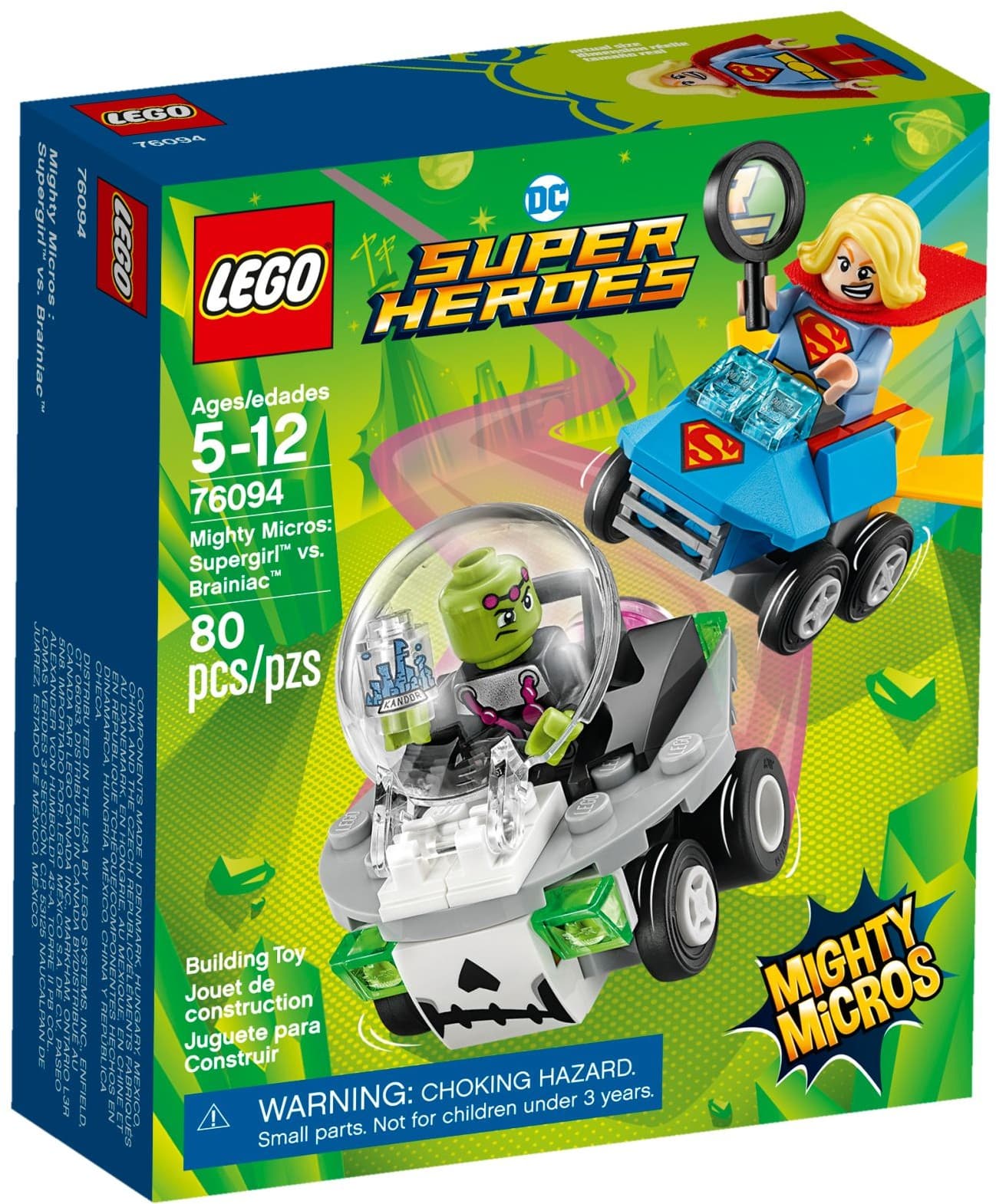 Mighty Micros: Supergirl vs. Brainiac