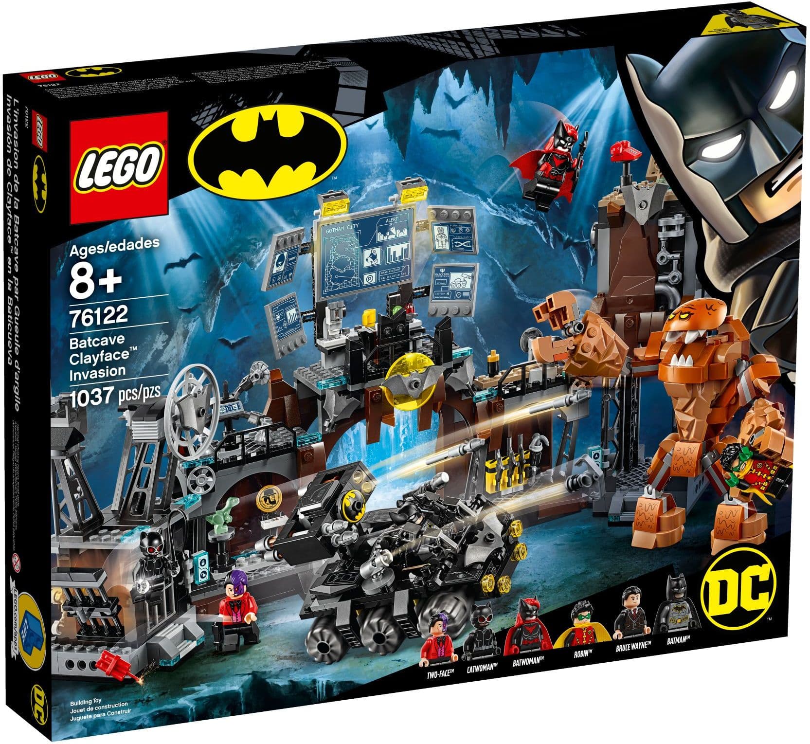 Batcave Clayface Invasion