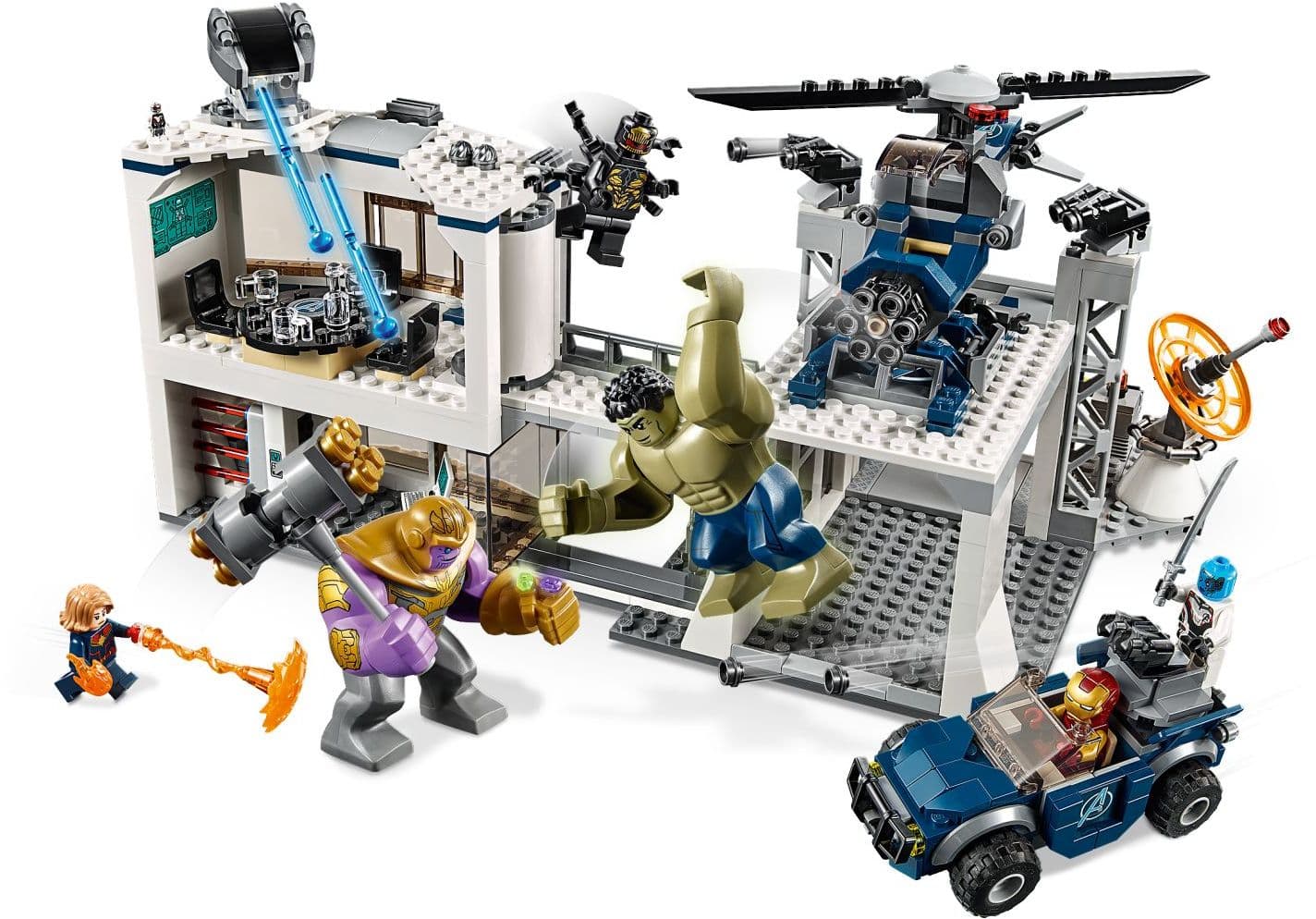 Avengers Compound Battle