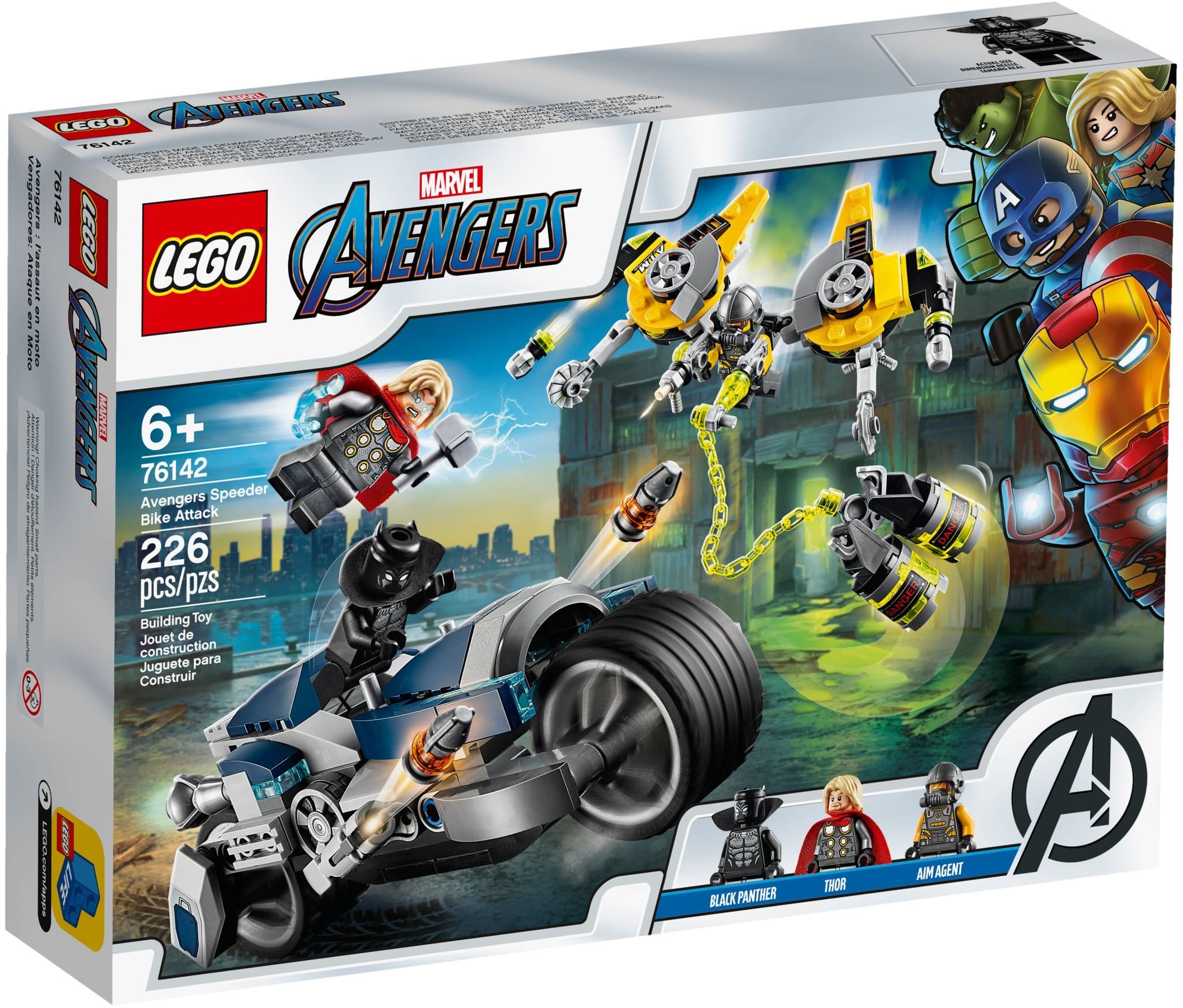 Avengers Speeder Bike Attack