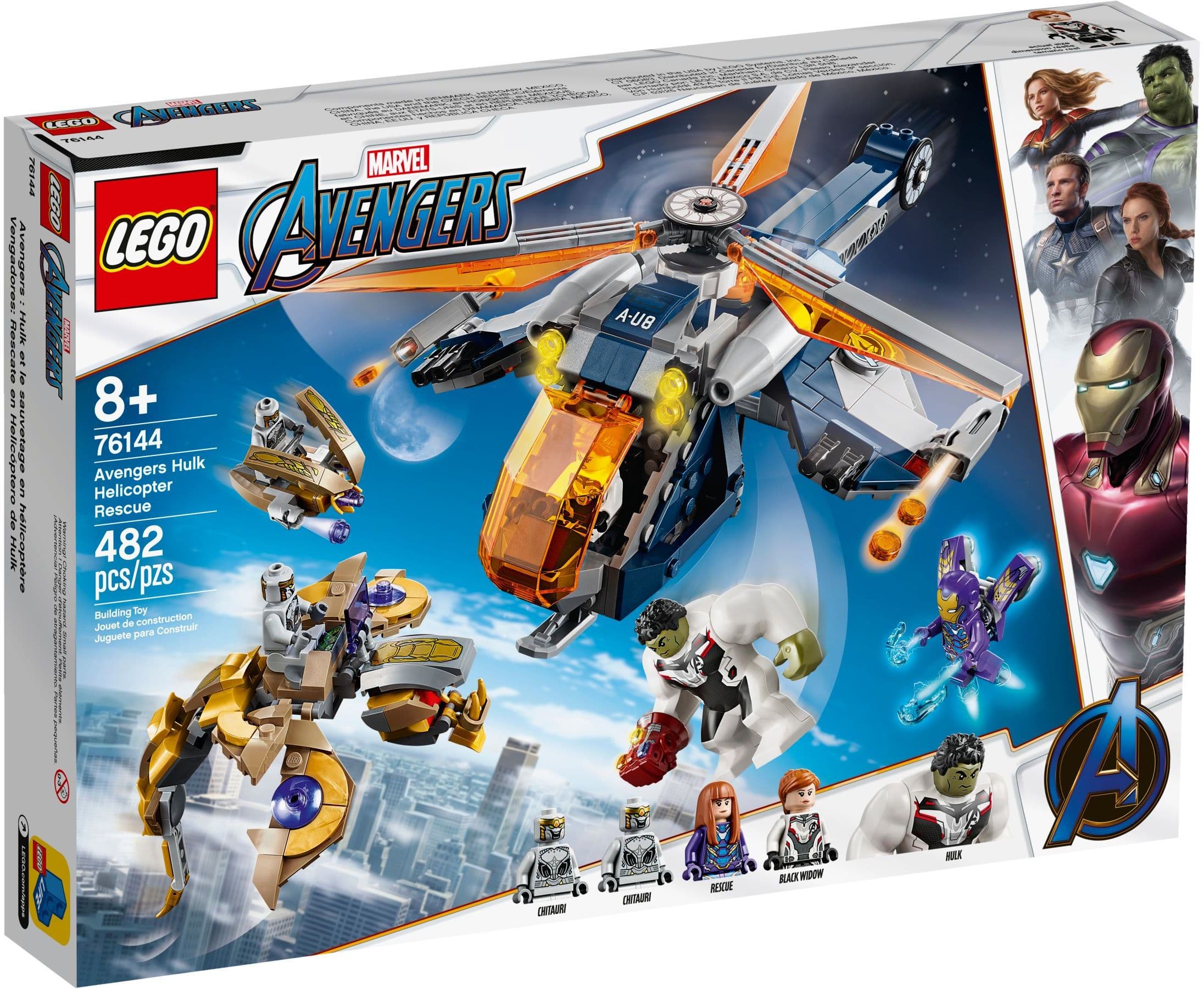 Avengers Hulk Helicopter Rescue