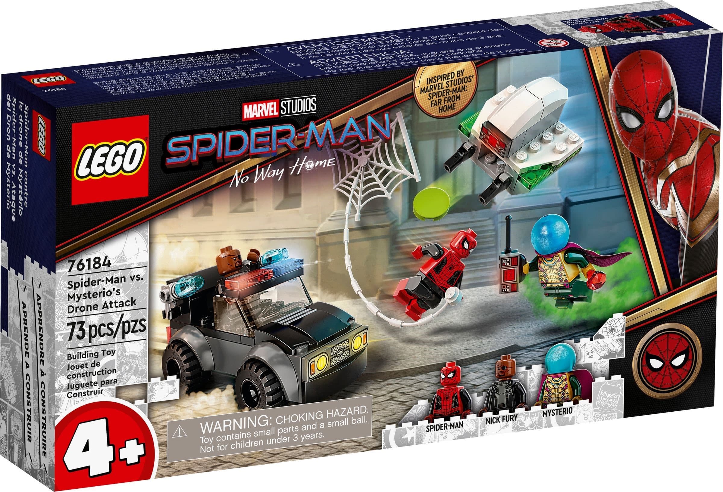 Spider-Man vs. Mysterio's Drone Attack