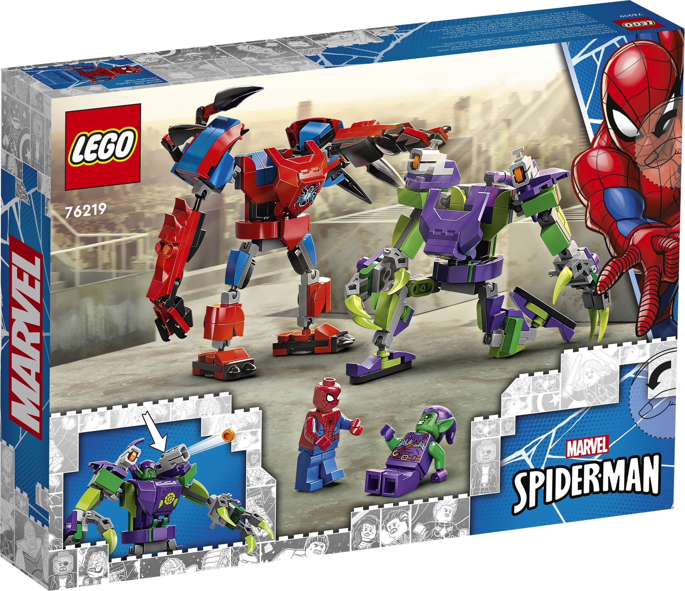 Spider-Man & Green Goblin Mech Battle