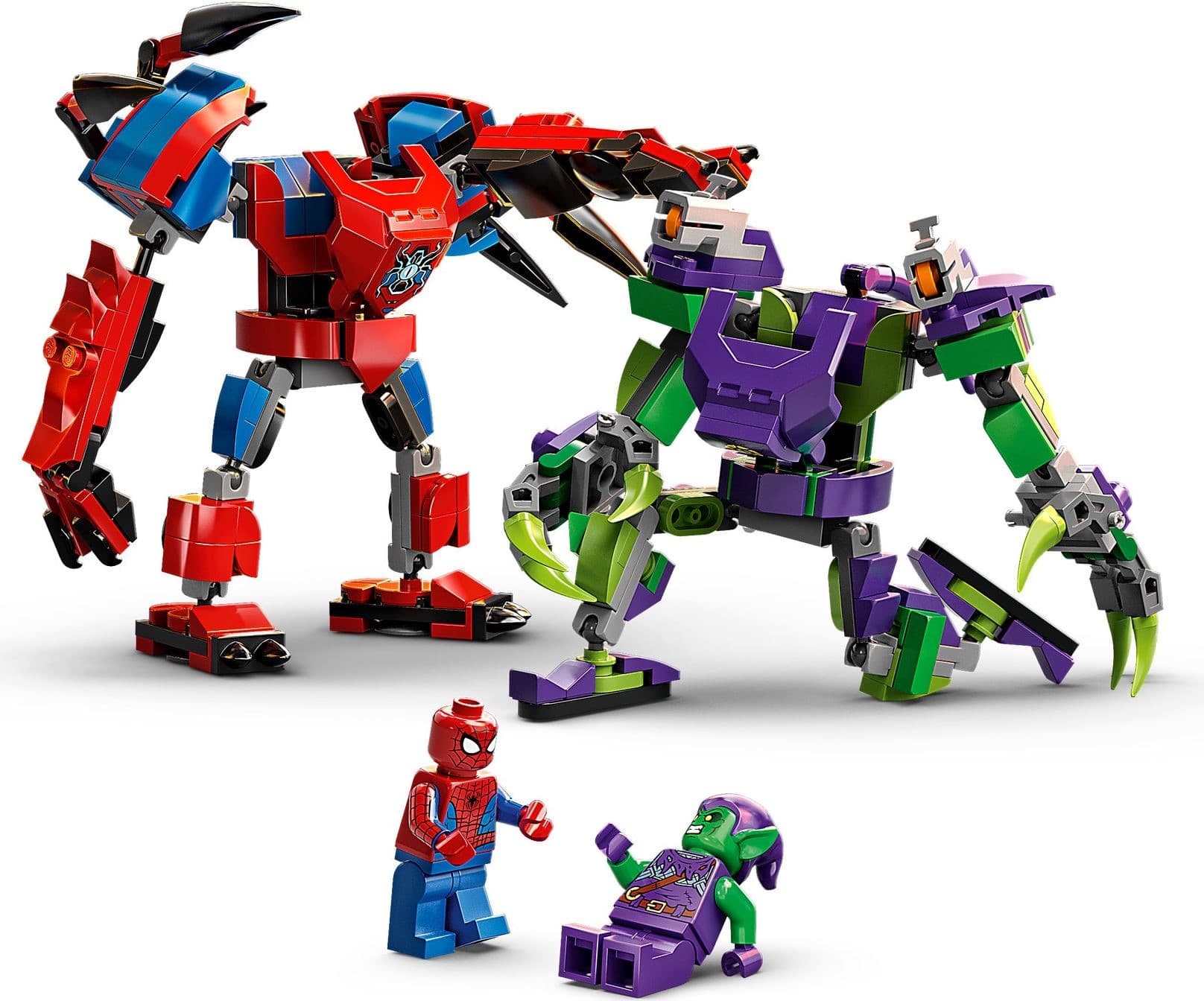 Spider-Man & Green Goblin Mech Battle