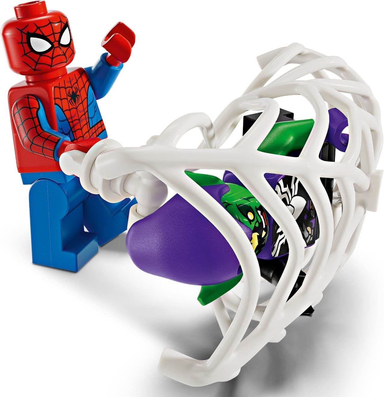Spider-Man Race Car & Venom Green Goblin