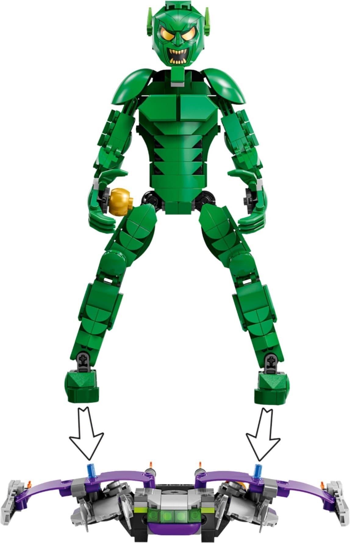 Green Goblin Construction Figure