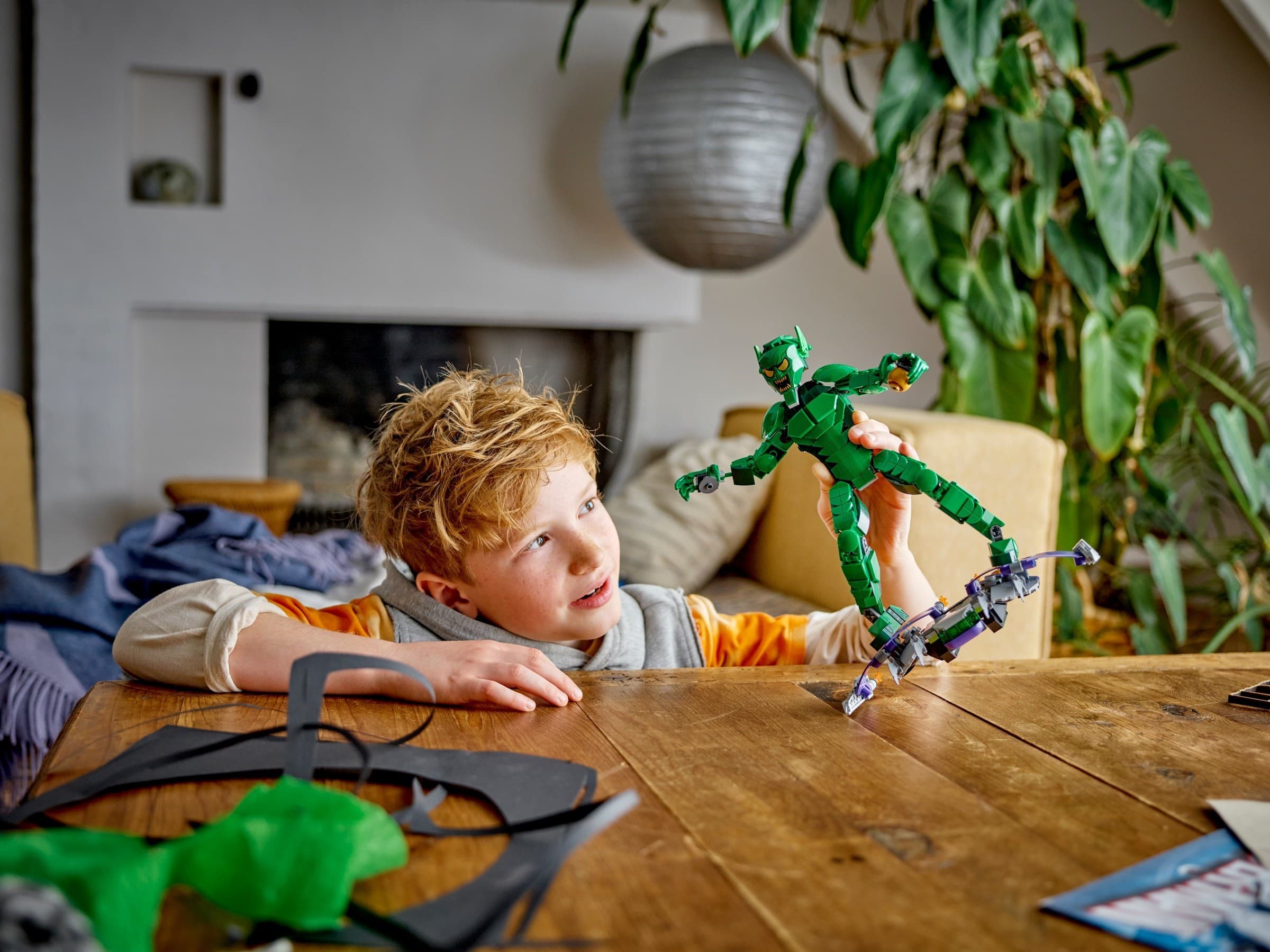 Green Goblin Construction Figure