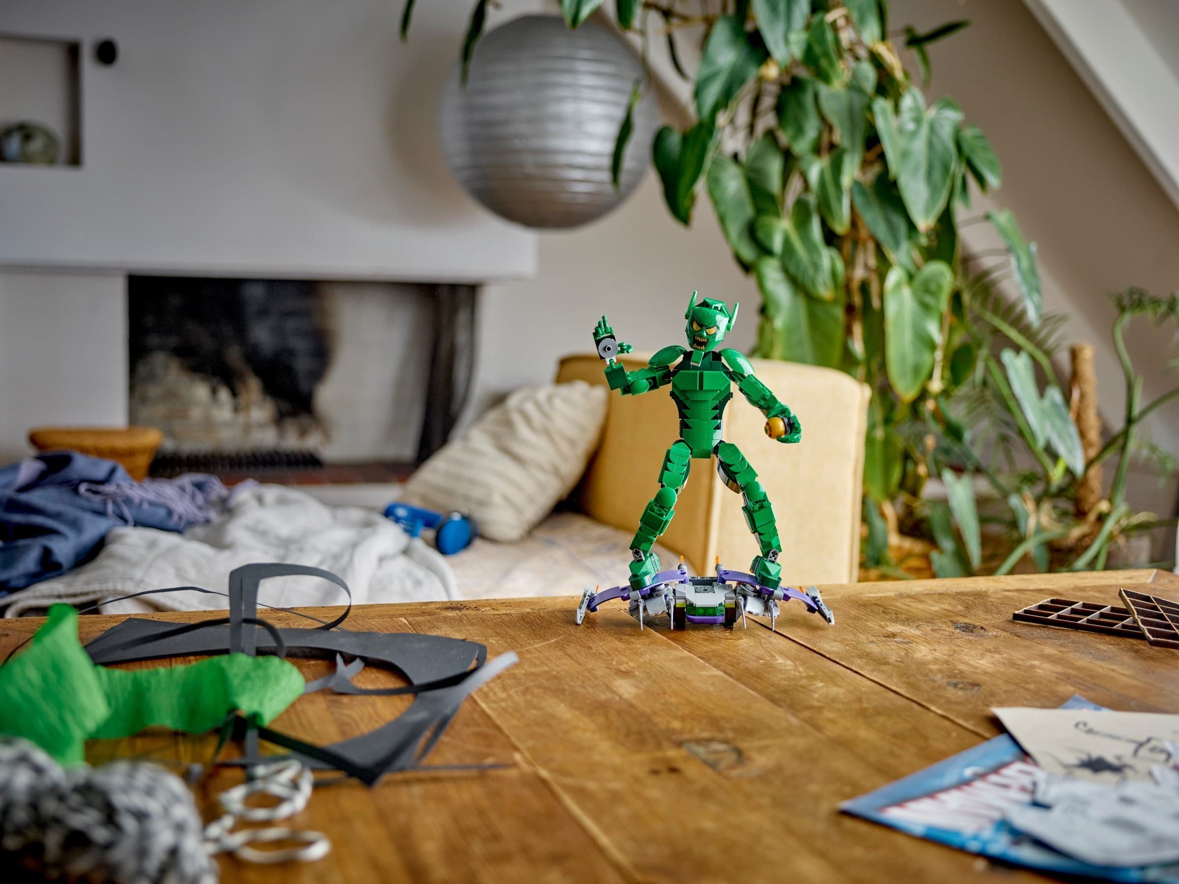 Green Goblin Construction Figure