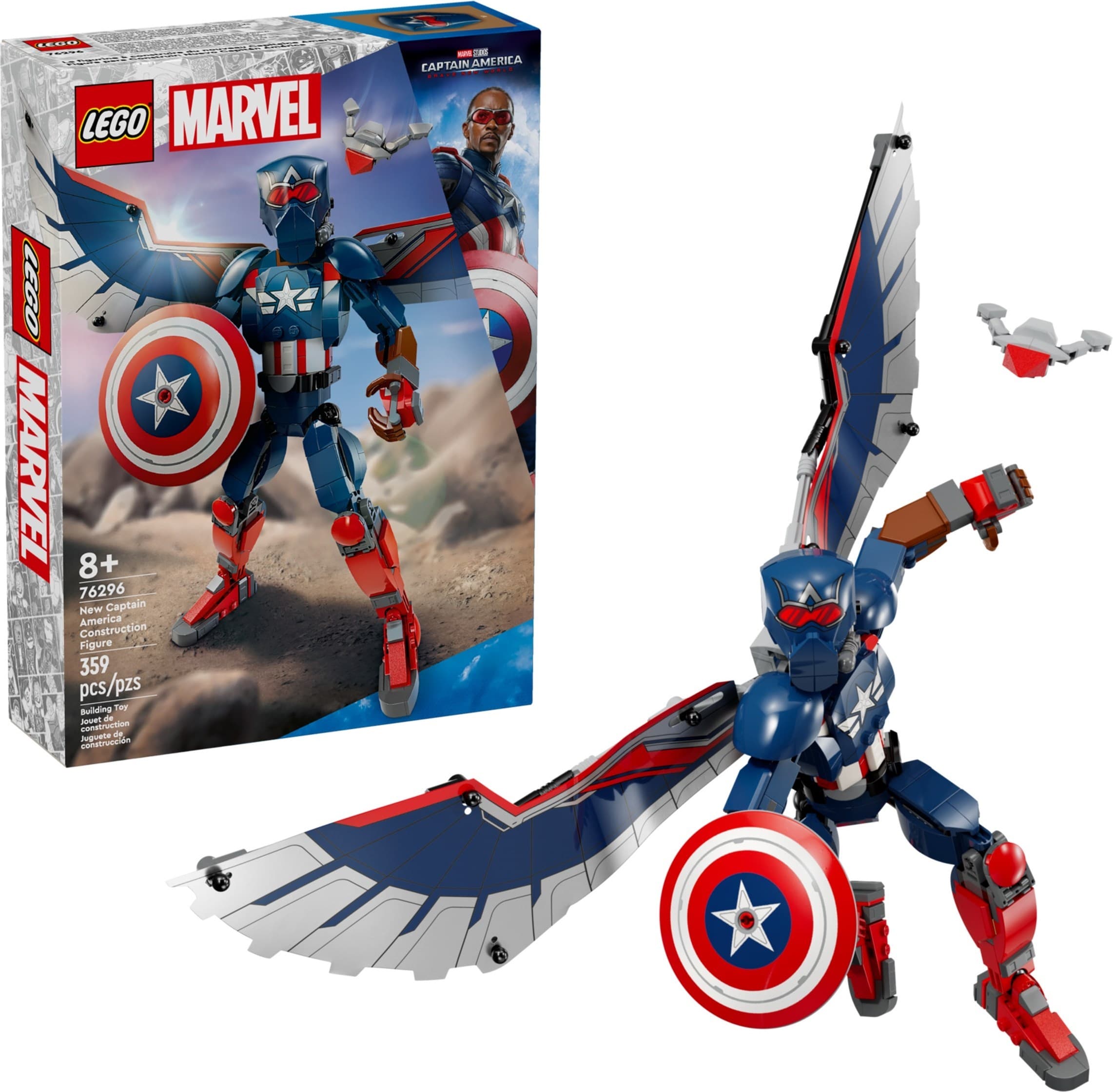 New Captain America Construction Figure
