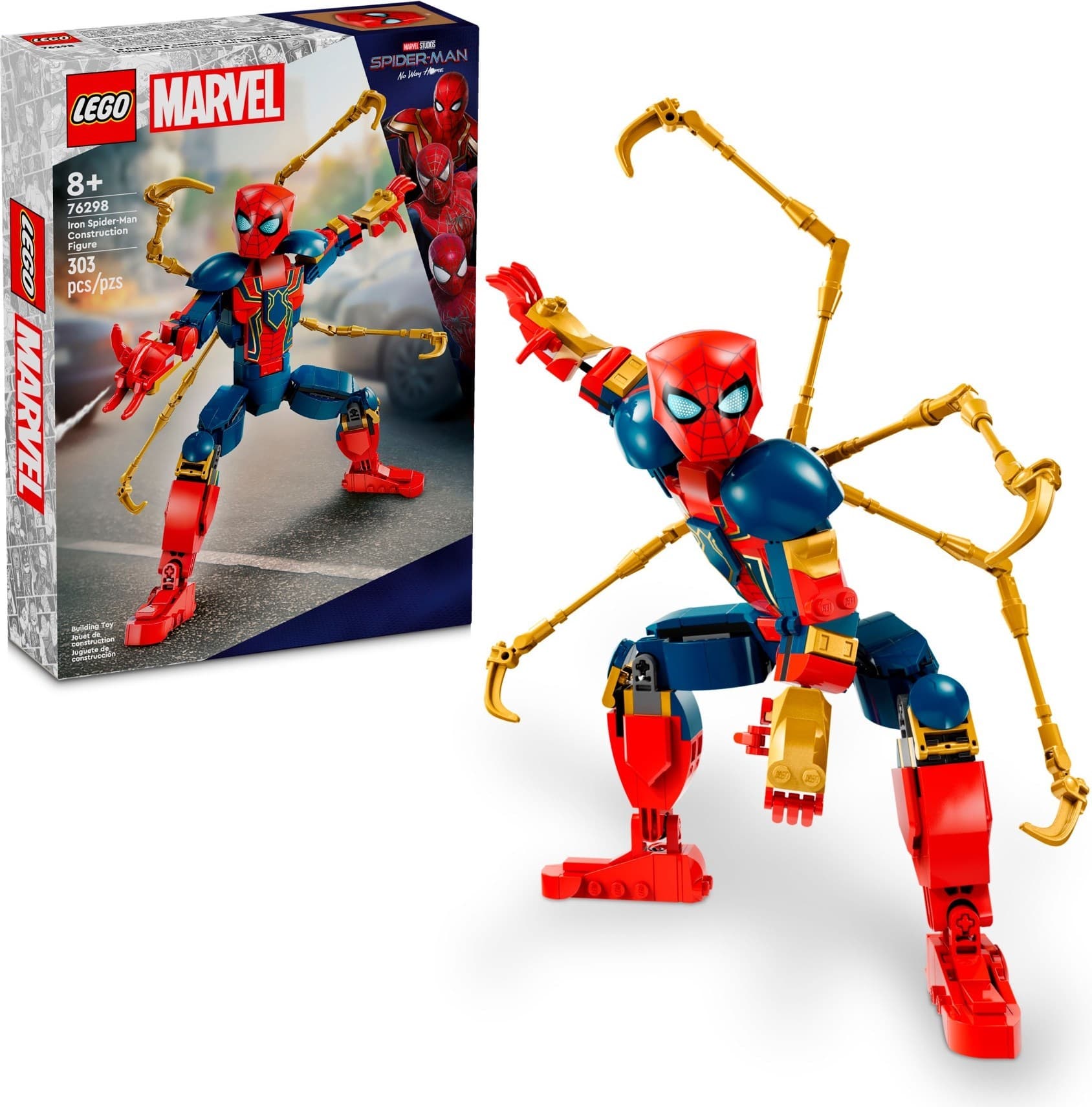 Iron Spider-Man Construction Figure