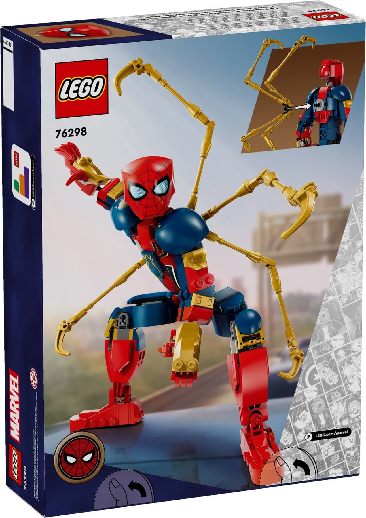 Iron Spider-Man Construction Figure