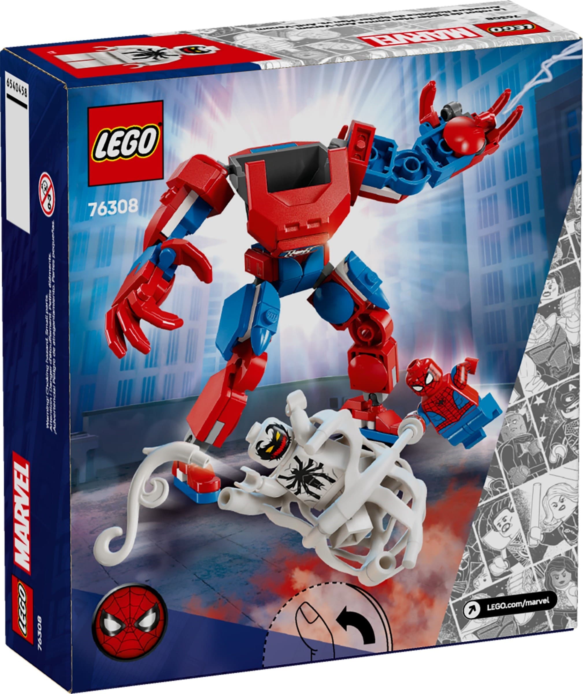 Spider-Man Mech vs. Anti-Venom