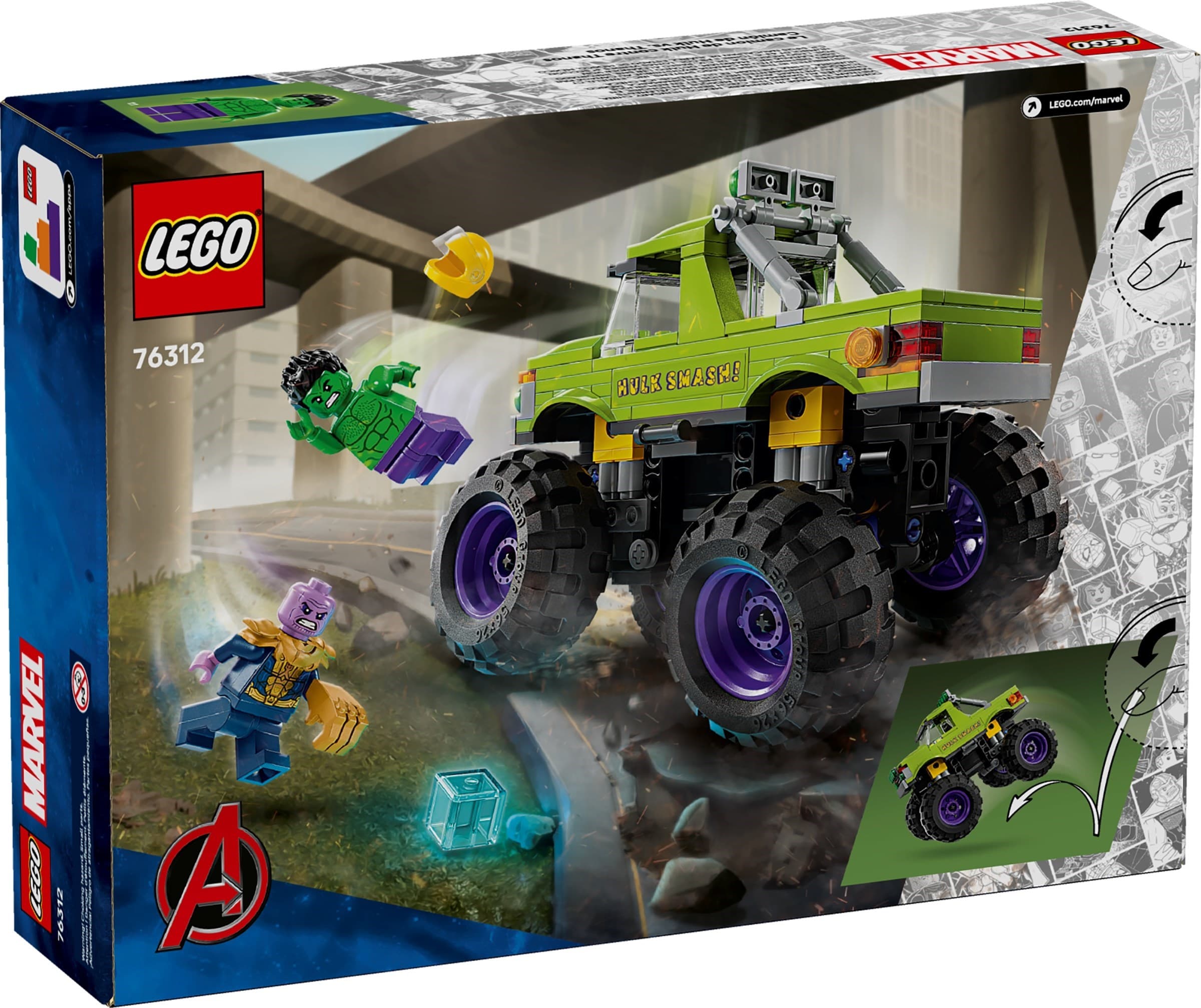 The Hulk Truck vs. Thanos