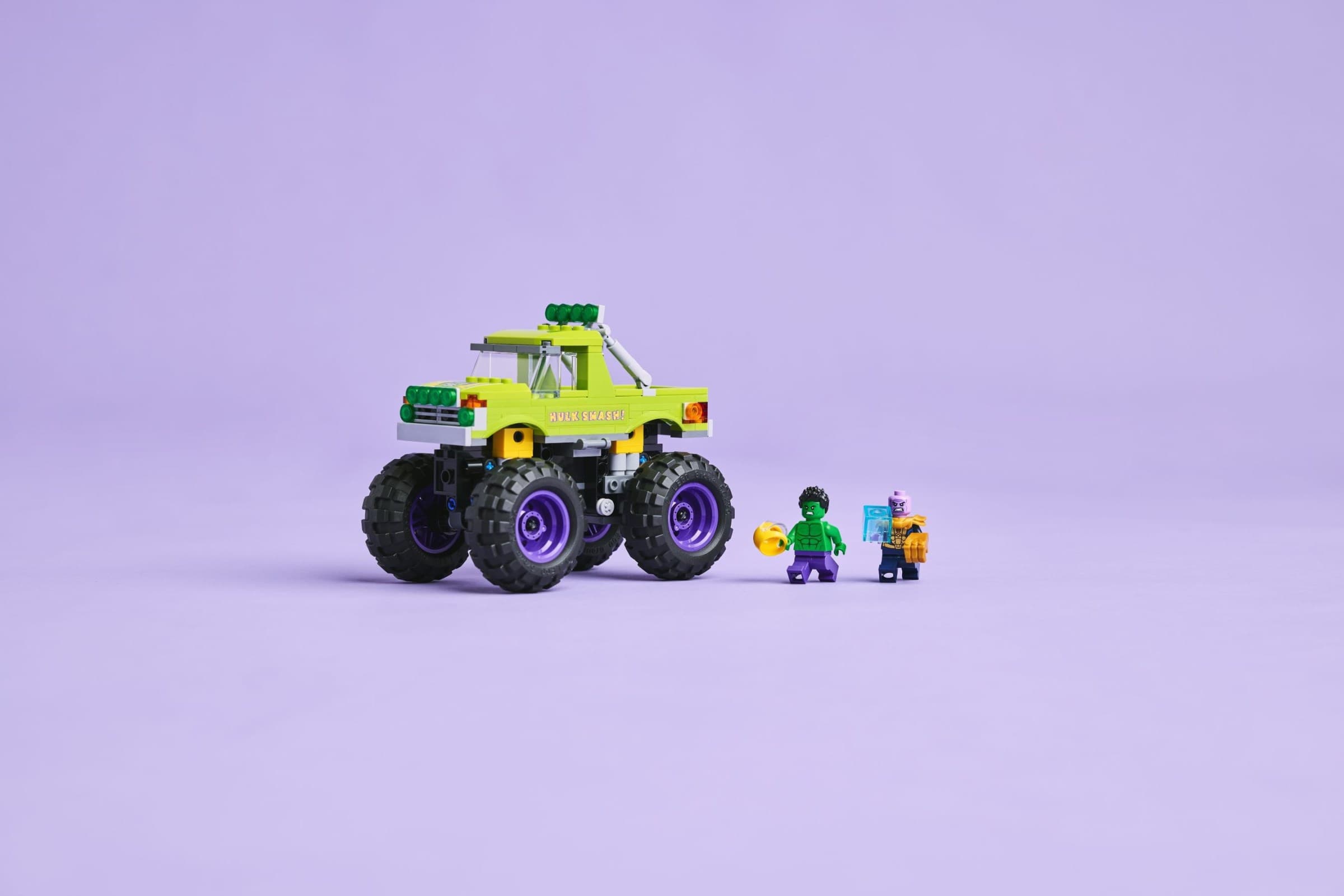 The Hulk Truck vs. Thanos