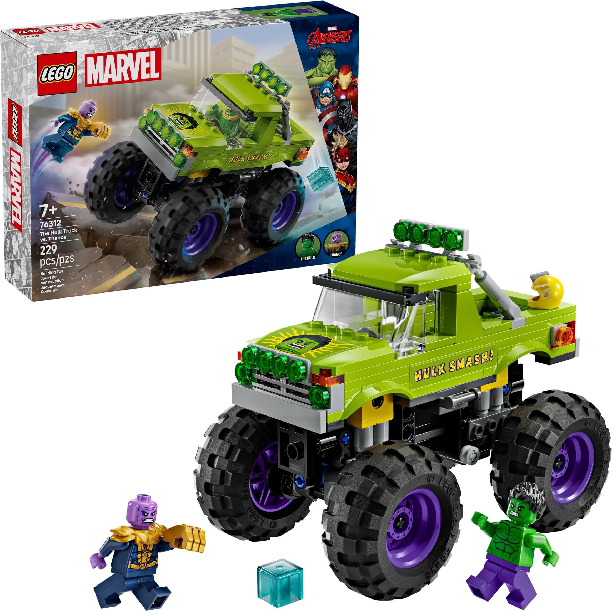 The Hulk Truck vs. Thanos