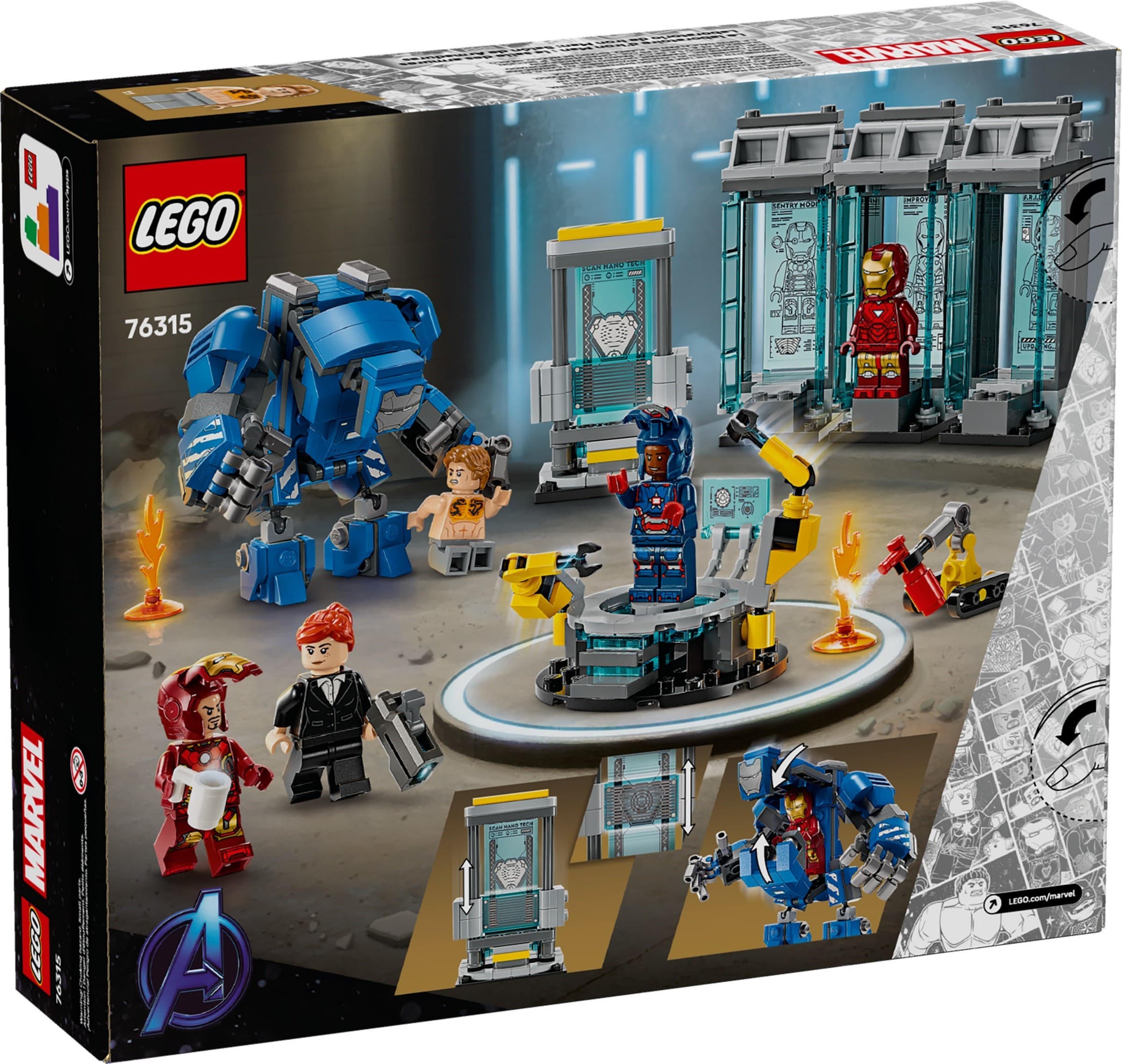 Iron Man's Laboratory: Hall of Armor