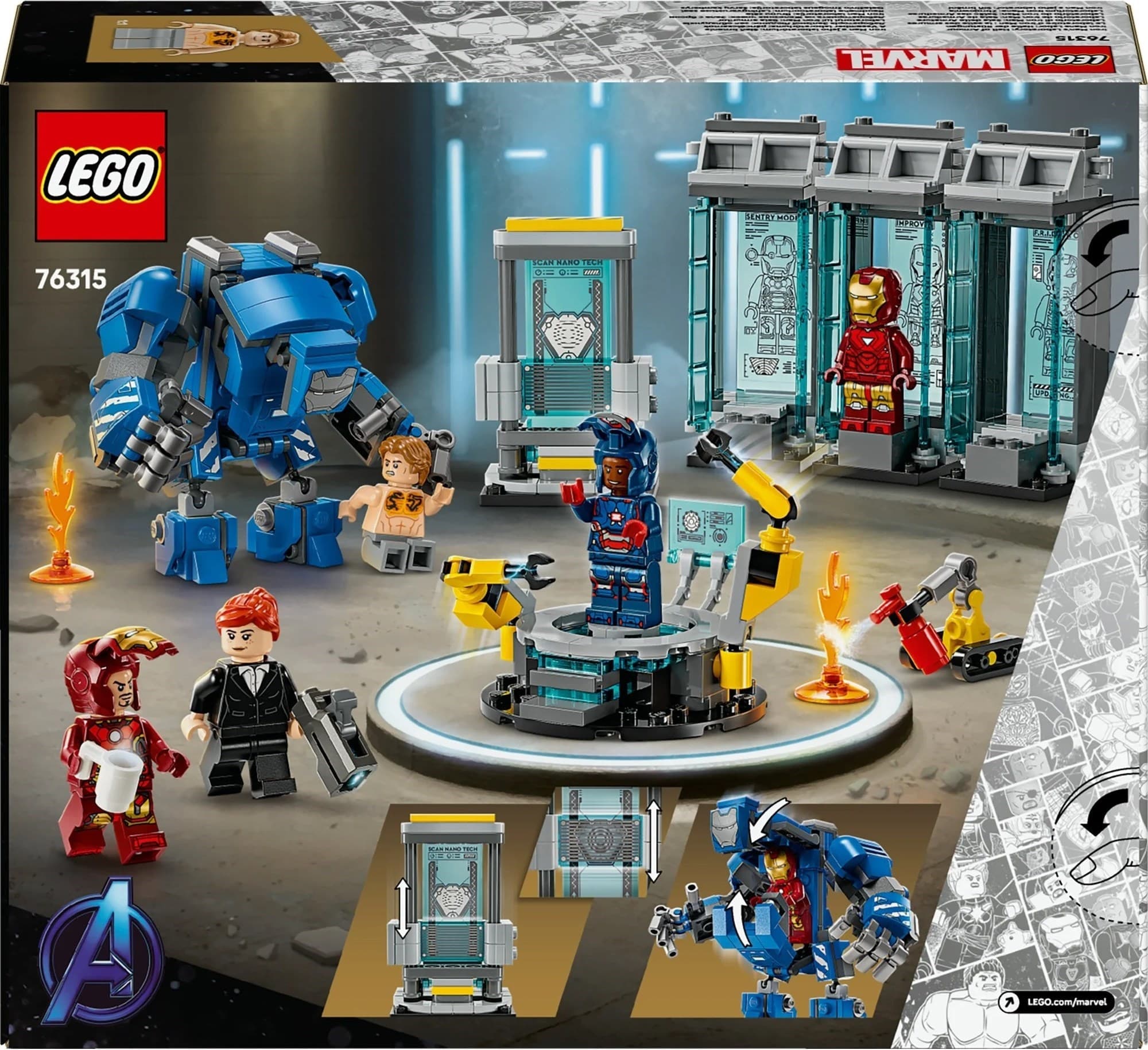 Iron Man's Laboratory: Hall of Armor