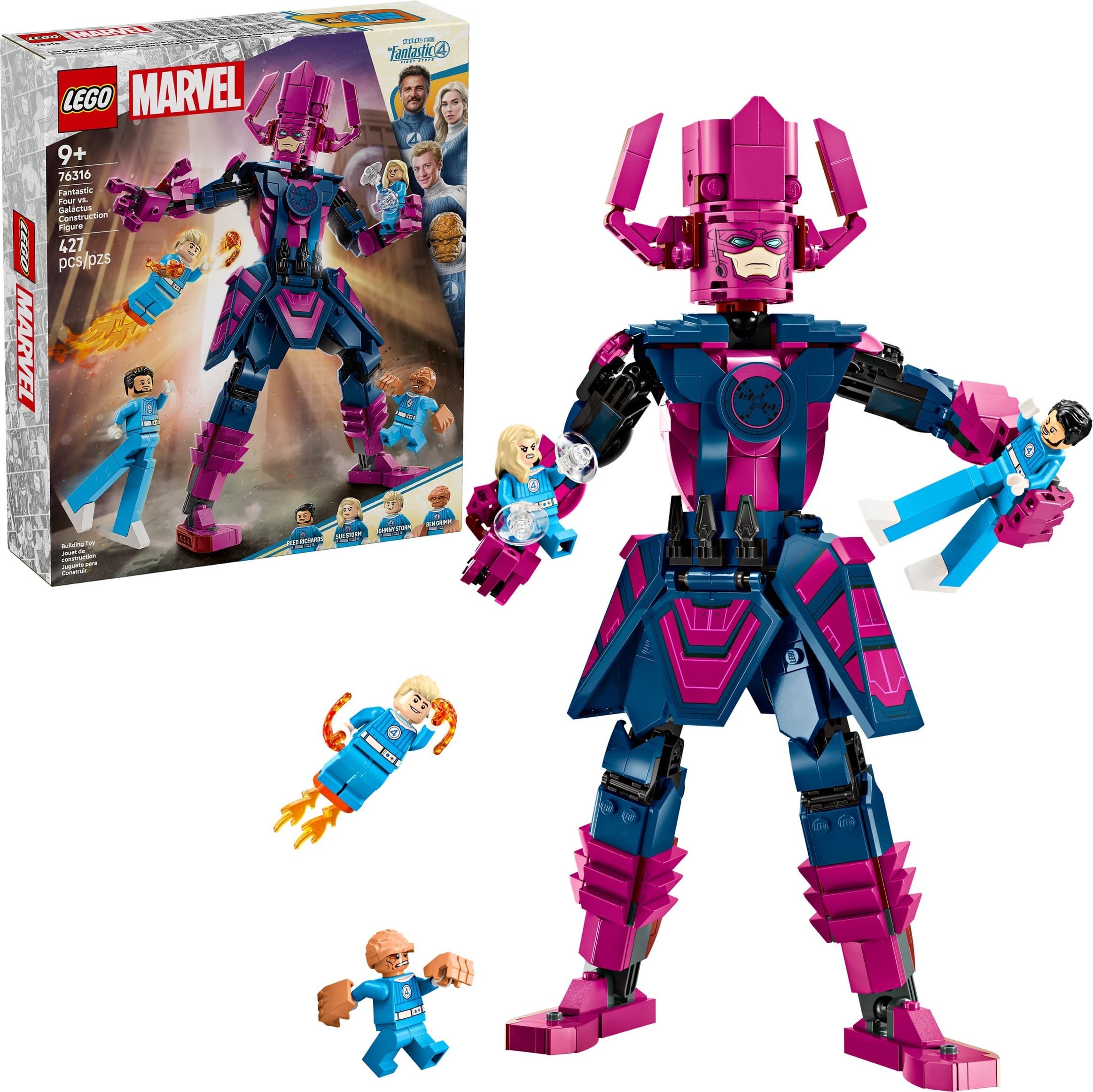 Fantastic Four vs. Galactus Construction Figure