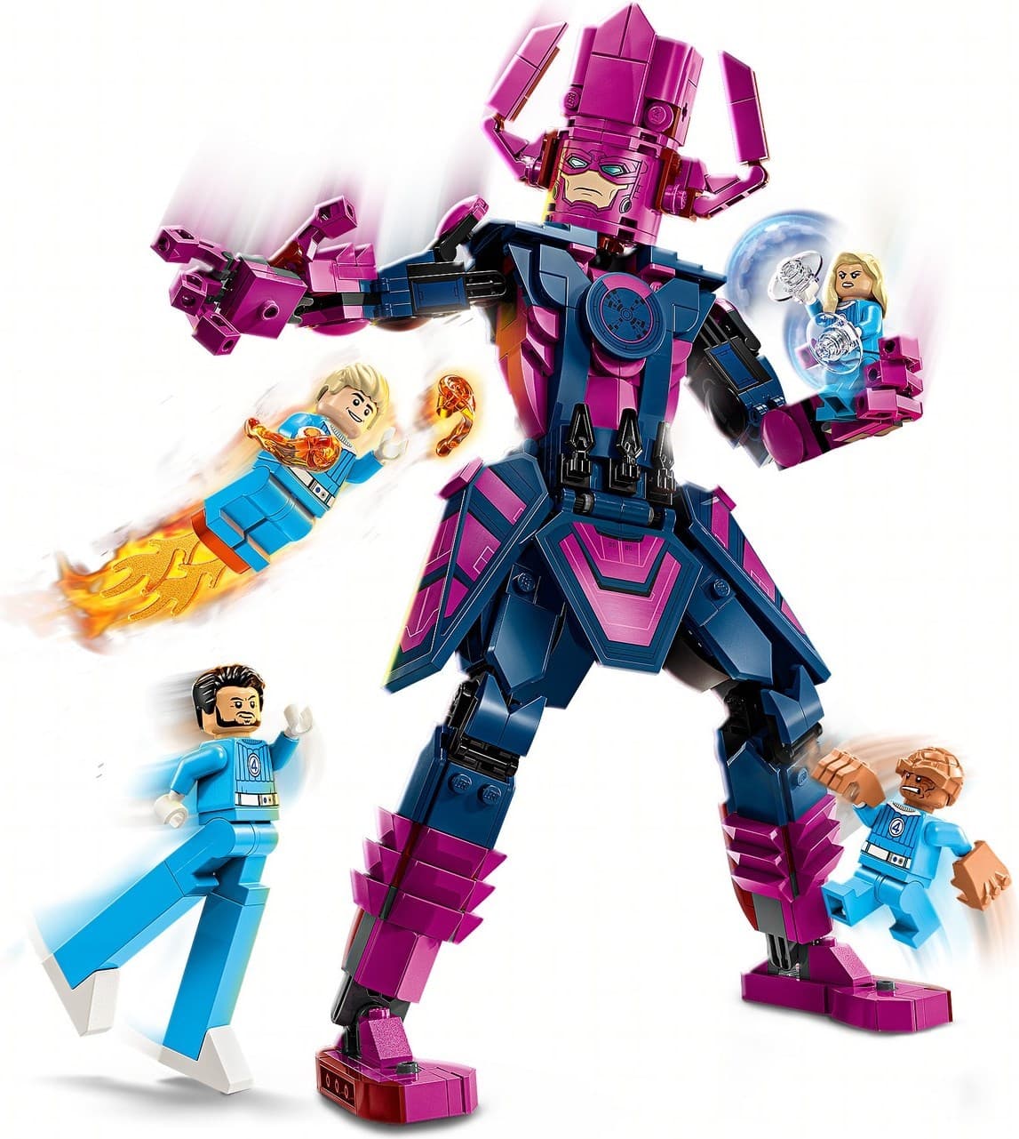 Fantastic Four vs. Galactus Construction Figure