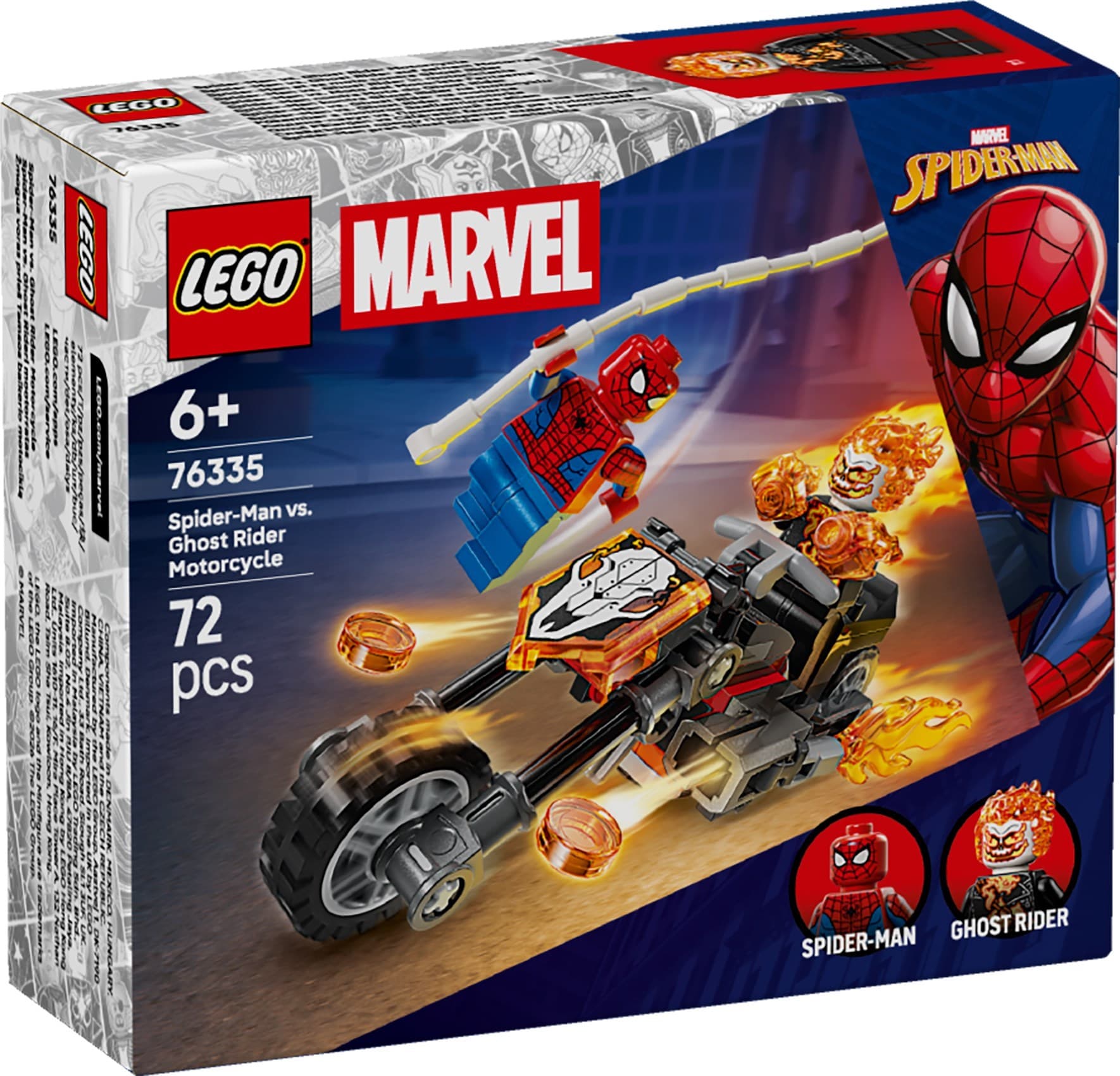 Spider-Man vs. Ghost Rider Motorcycle