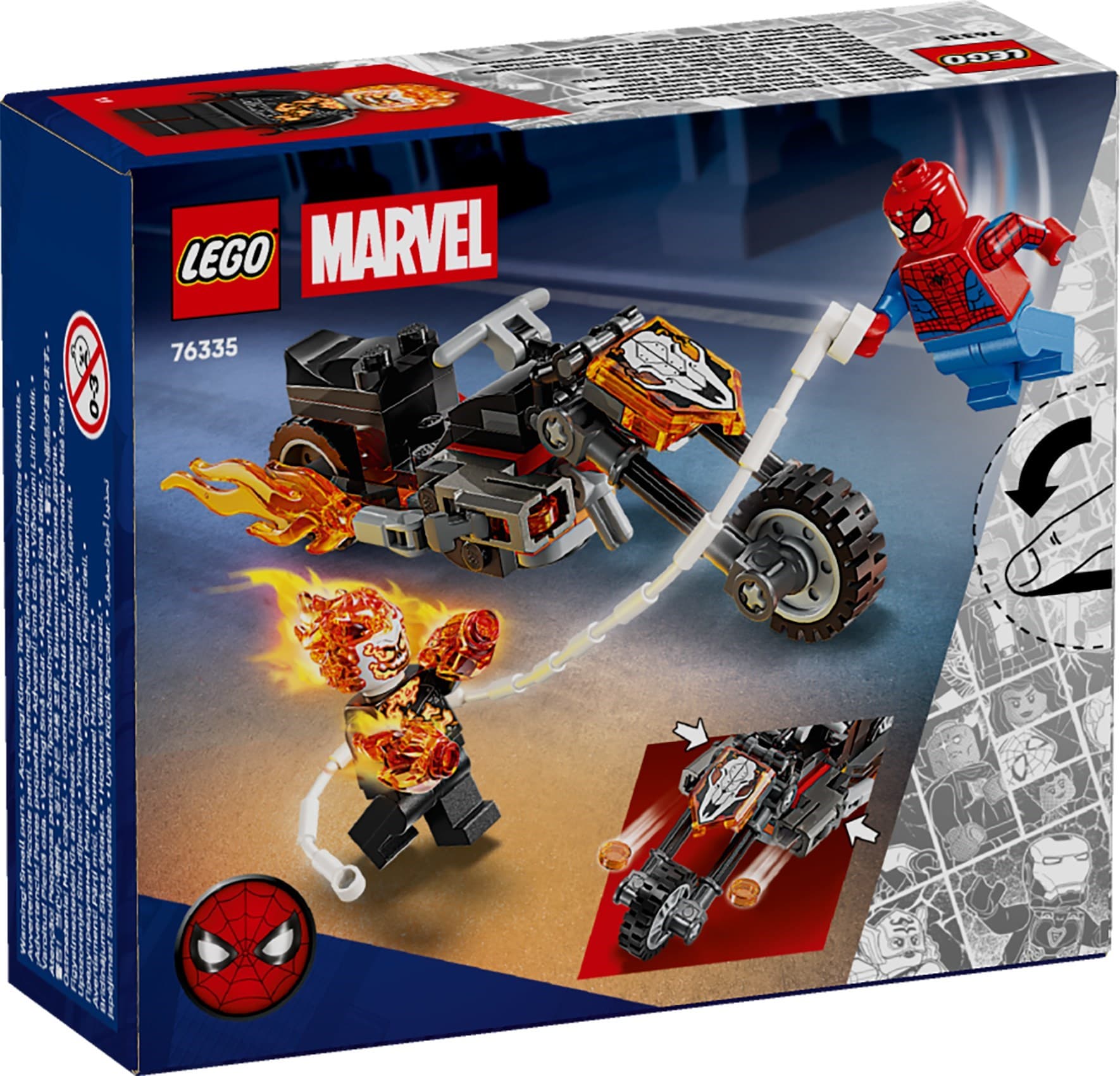 Spider-Man vs. Ghost Rider Motorcycle