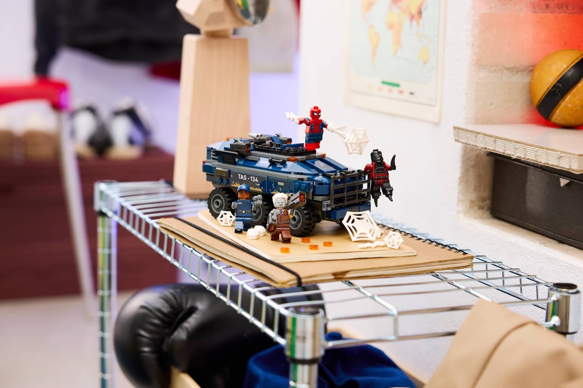 Spider-Man Prison Transport Chase